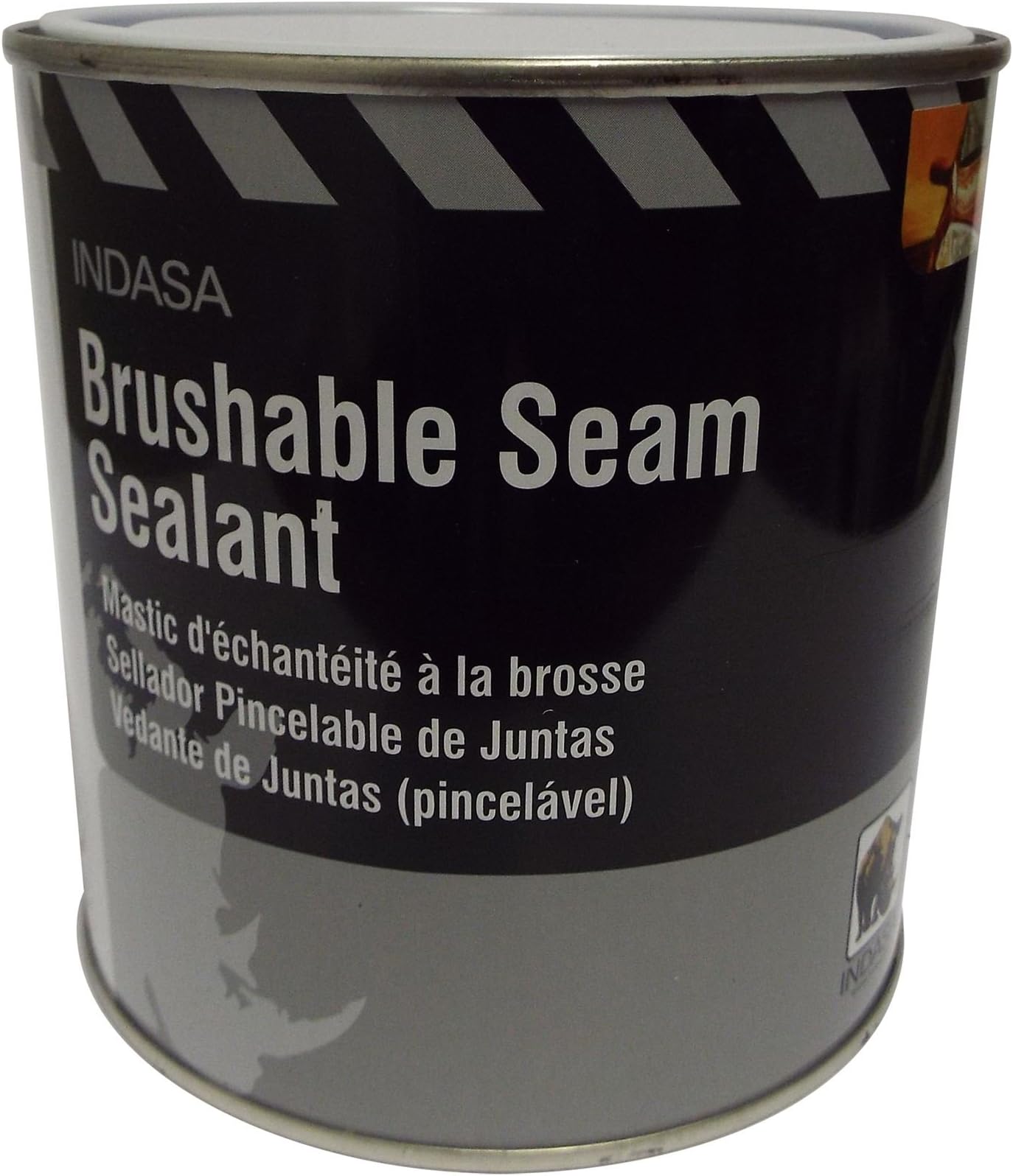 INDASA 472545 Brushable Car Body Sealant 1kg Carbody Sealer that replicates an OEm finish on overlap seams and joints. Excellent resistance to UV, water, oil, petrol and weathering