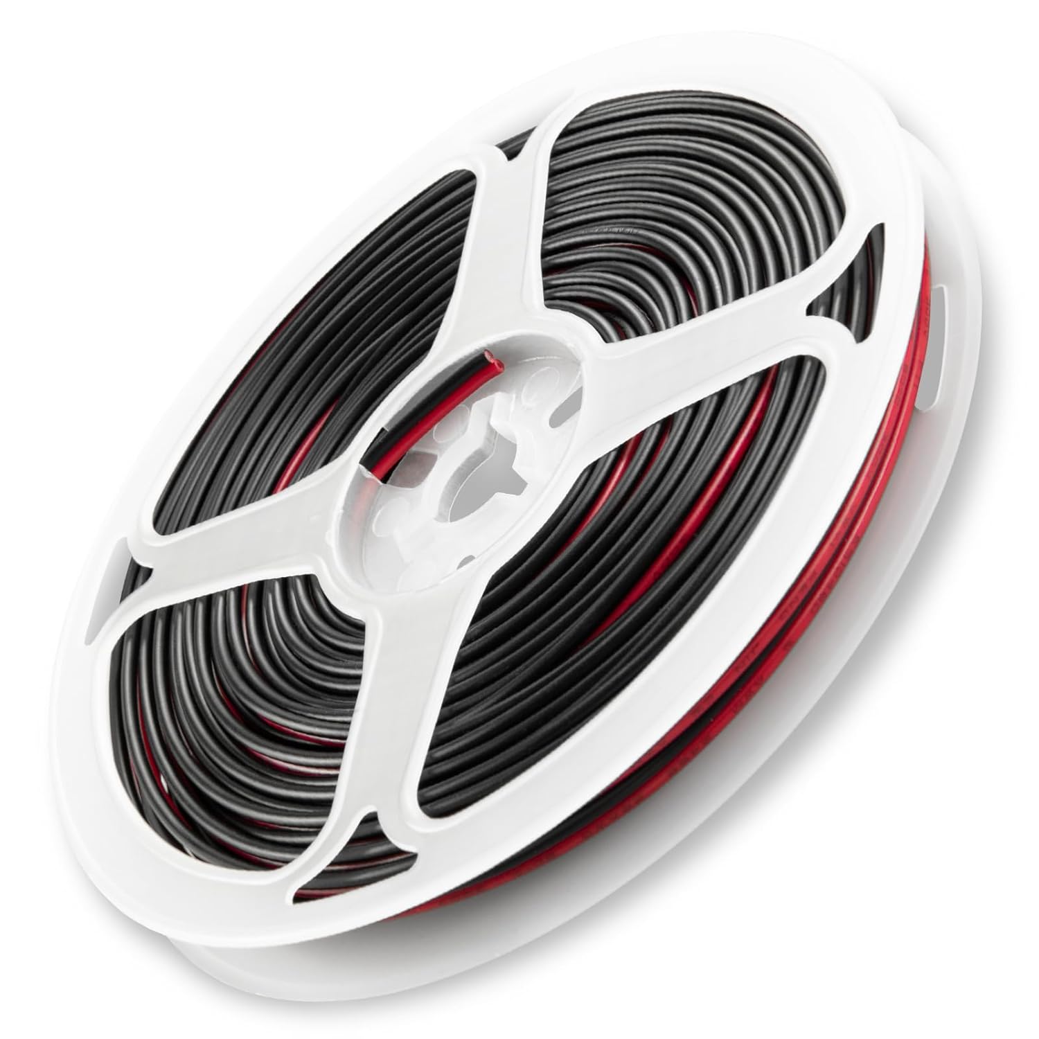10 Meter 22AWG 0.35mm²2 Core Black Red Tinned Copper Cable with PVC Jacket Electrical Wire 12V/24V Extension Cord for LED Strip Light