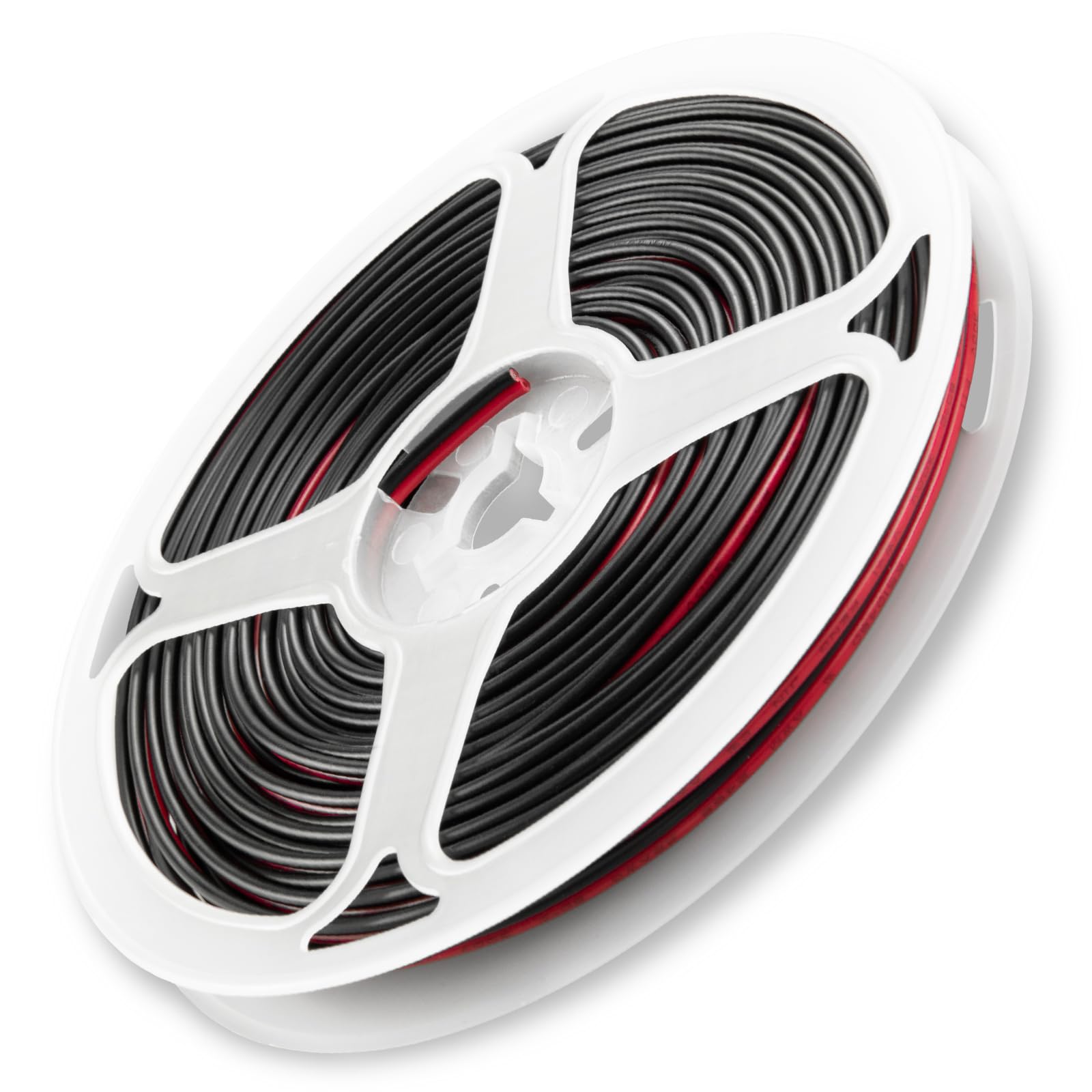 URCIANOW 22AWG 0.35mm 2 Core Cable 10M Red Black Low Voltage Wire