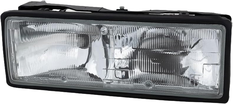 Go-Parts - Replacement Headlight Assembly for 1987-1990 Chevrolet Caprice, Left Driver, Halogen 1988 1989