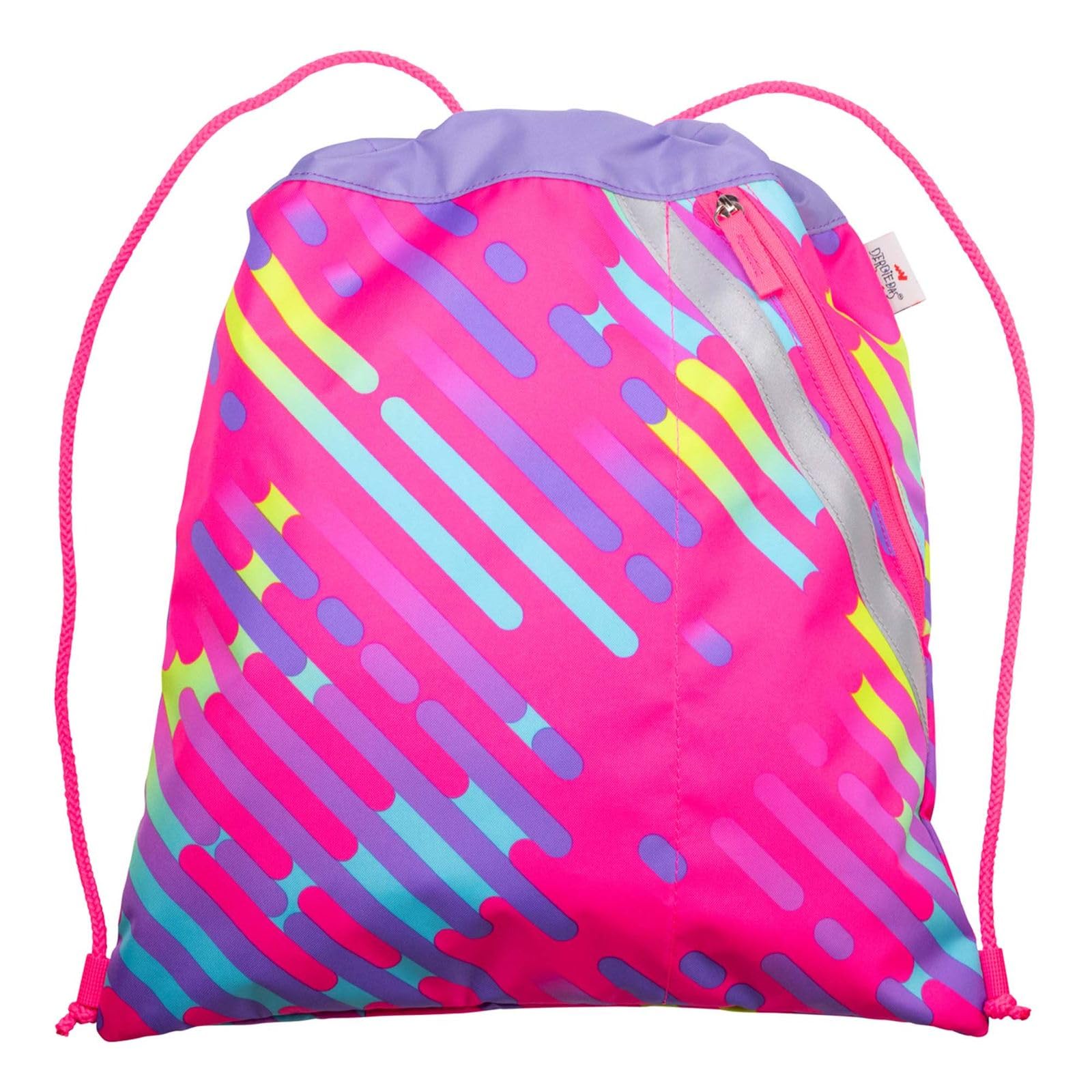 DerDieDas Schulranzen Set 5-TLG. ErgoFlex Easy NEON Punkie
