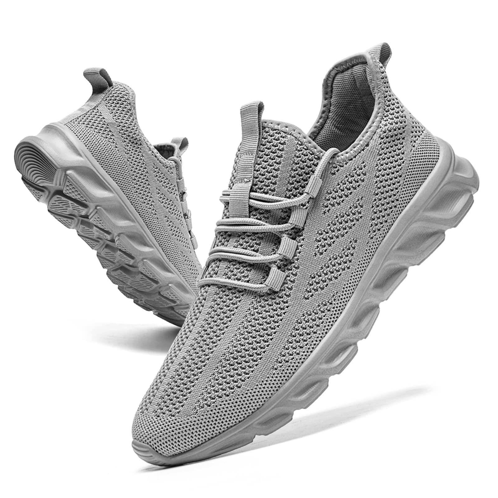 AZSDXS Laufschuhe Herren Atmungsaktive Sportschuhe Sneaker Turnschuhe | Freizeit Hallenchuhe, Schuhe Männer, Straßenlaufschuhe, Tennisschuhe, Leichte Joggingschuhe Trainingsschuhe fitnessstudio