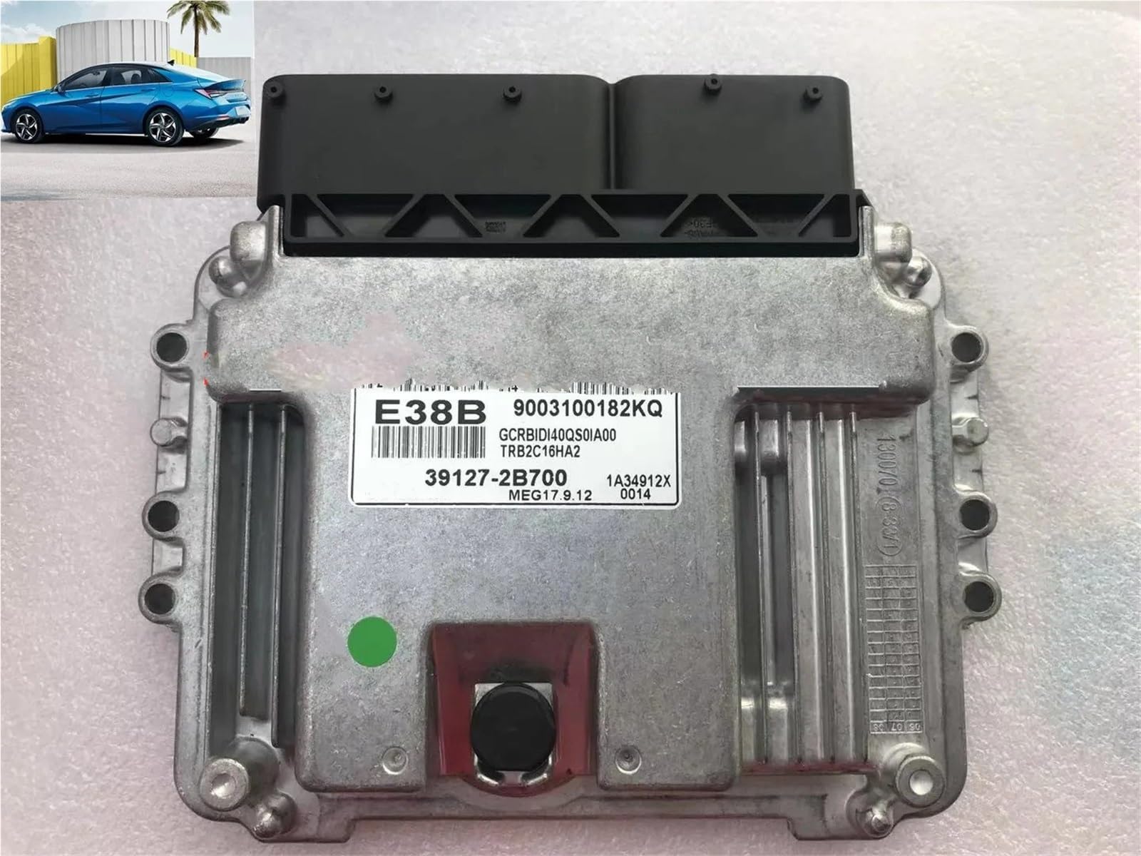 ECU motor Para Hyundai Para Grand Avega Para Accent E38B MEG17.9.12 39127-2B700 ECU Unidad Control Electrónico Coche Placa Ordenador