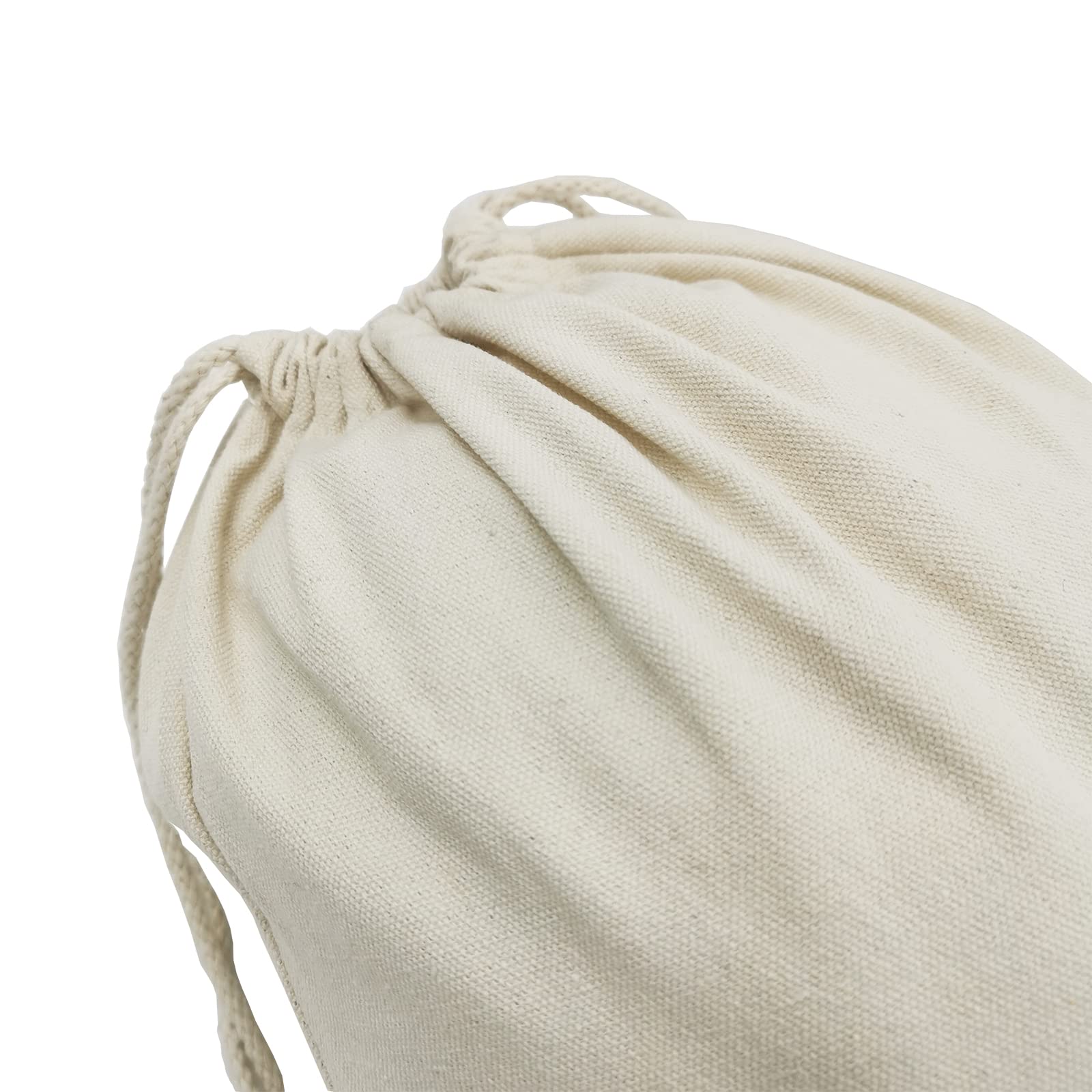 Lot De 25 Sacs En Coton Avec Cordon De Serrage - 15x20 Cm, Idéaux Pour Cadeaux, Rangement, DIY, Fêtes Et Anniversaires - 5