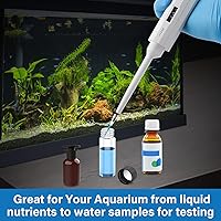 Vista 5 de FOUR E'S SCIENTIFIC Pipeteta de un solo canal, micropipeta de volumen variable ajustable de alta precisión para laboratorio (0.1-2.5 uL)