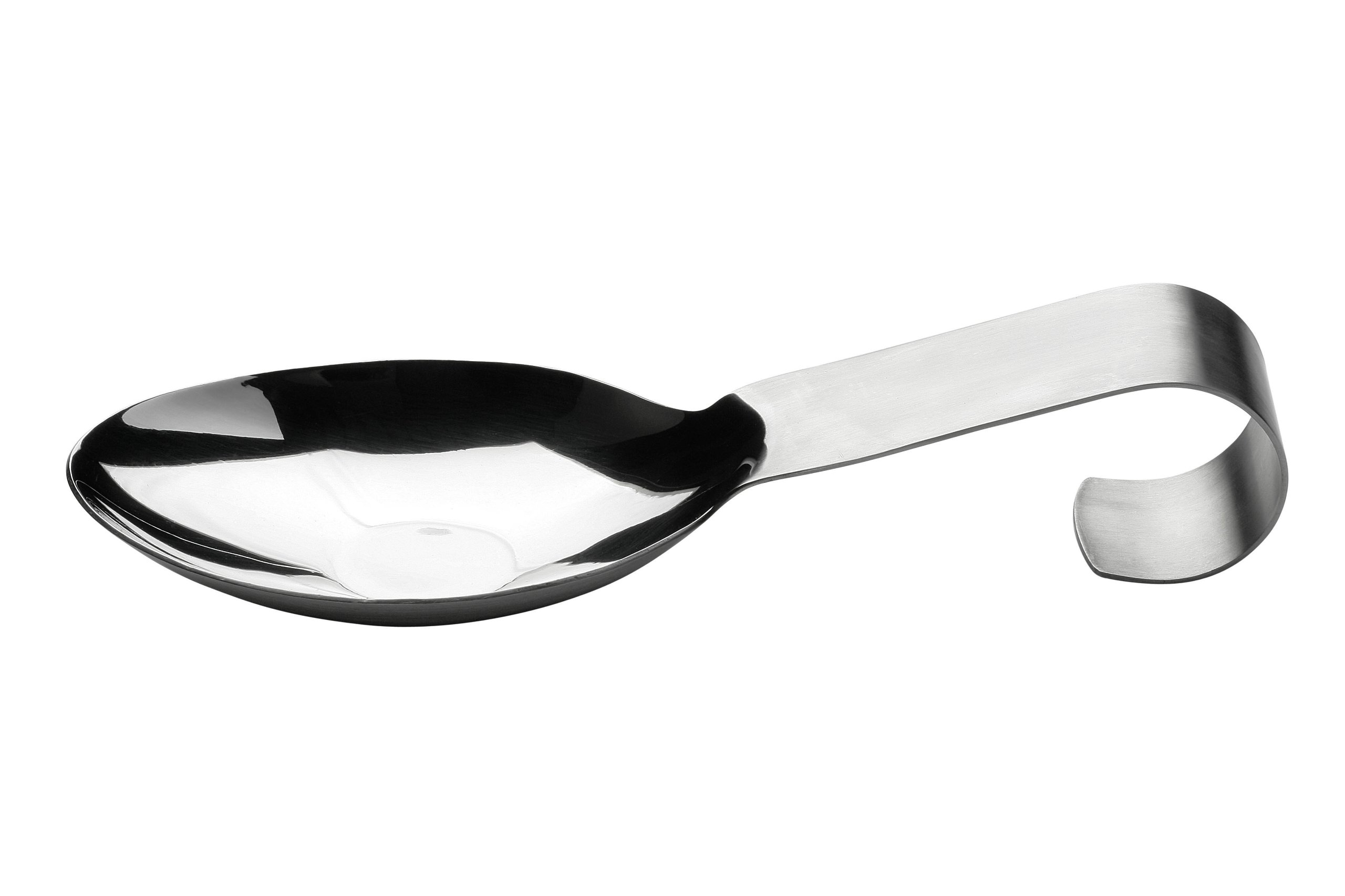 Orsina Stainless Steel Spoon Rest - Large - Silver