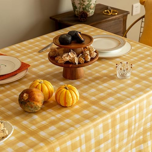 Miniatura 5 de Mantel lavable impermeable, a prueba de aceite, lavable, a prueba de derrames, resistente a las manchas, película de poliuretano termoplástico,