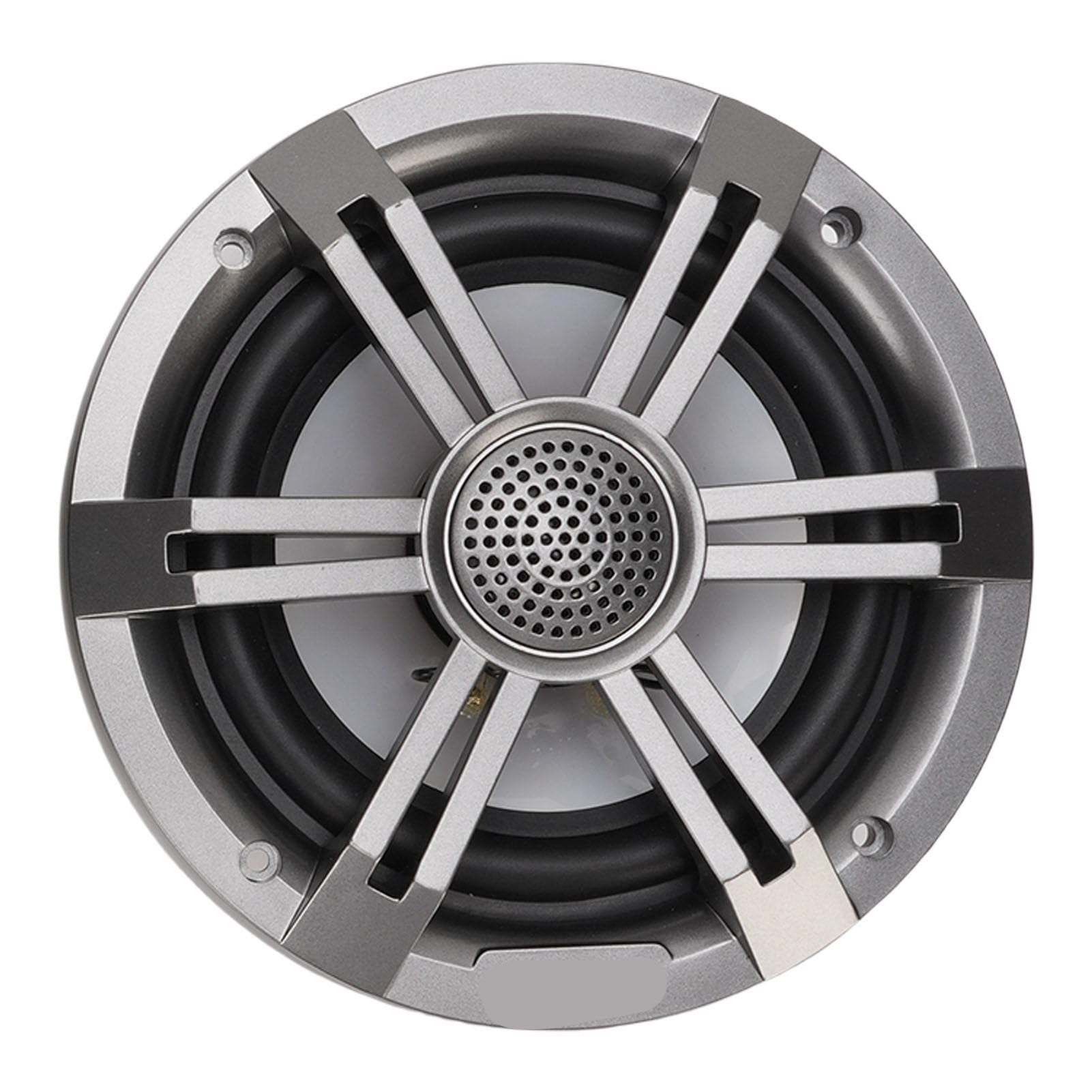 Altoparlante per Barche Marine da 6,5 ​​pollici 150 W, Altoparlante Stereo LED RGB IP66 Ad Alta Potenza, con Illuminazione Multicolore Rimovibile, Ideale per Auto, Moto, Yacht, Barche da