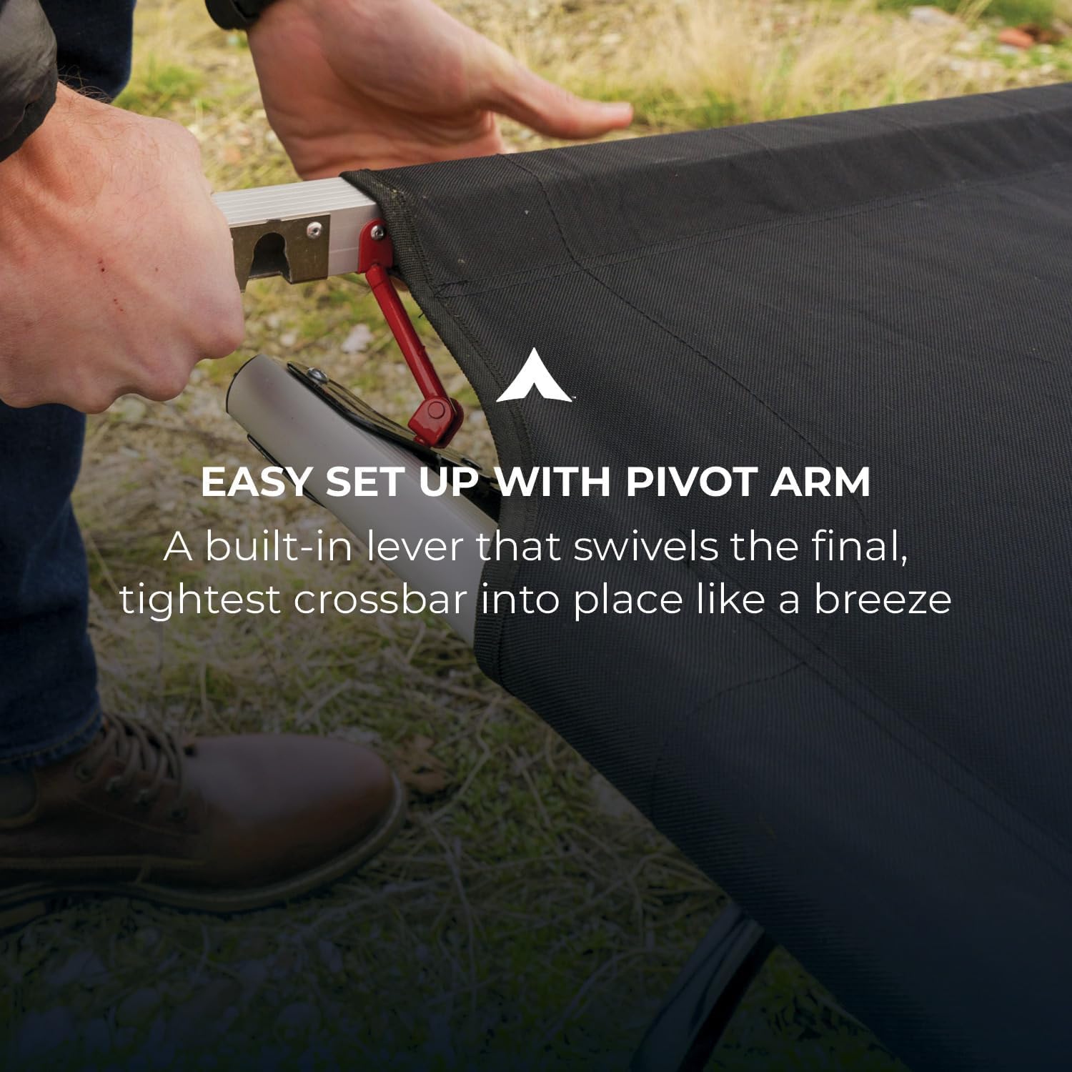 Teton Outfitter Camping Cot Heavy-Duty Oversized Folding Cot for Adults Comfortable Elevated Sleeping Bed Easy Setup product thumbnail 6