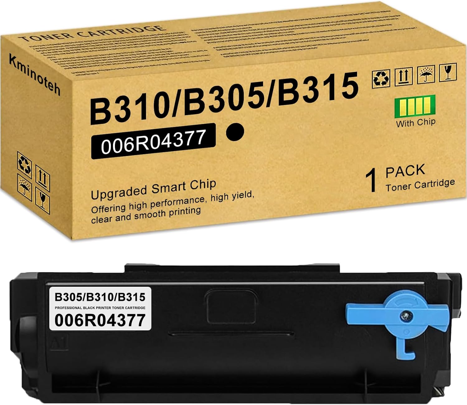 B230 B235 B225 Toner Cartridge with New Chip High Capacity 1-Pack Replacement for 006R04400 006R04401 Toner Compatible for Xerox B230 B235 B225 Printers (3,000 Pages)