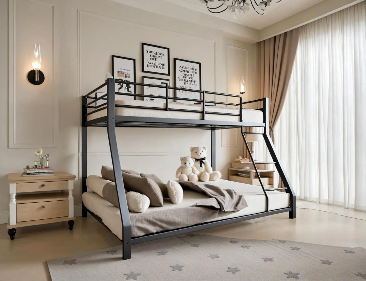 Twin XL Over Full Bunk Bed