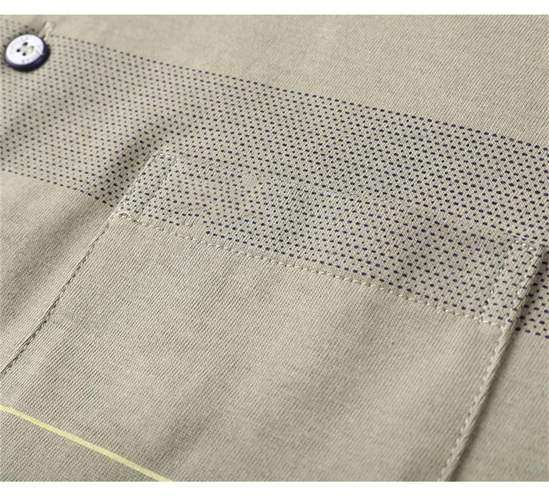Polo de algodón para hombre, ropa básica de calle, holgada, de manga corta