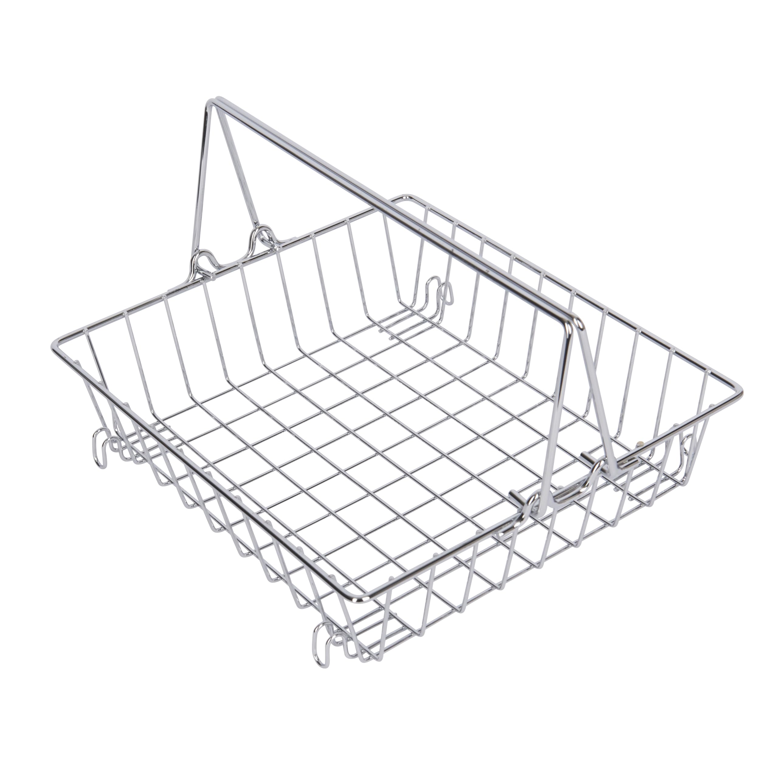 KitchenCraft Küchenwagen auf Rollen, mit 4 abnehmbaren Ablagekörben, verchromtes Metall, für Gemüse und andere Lebensmittel, 87 cm x 26 cm x 25 cm