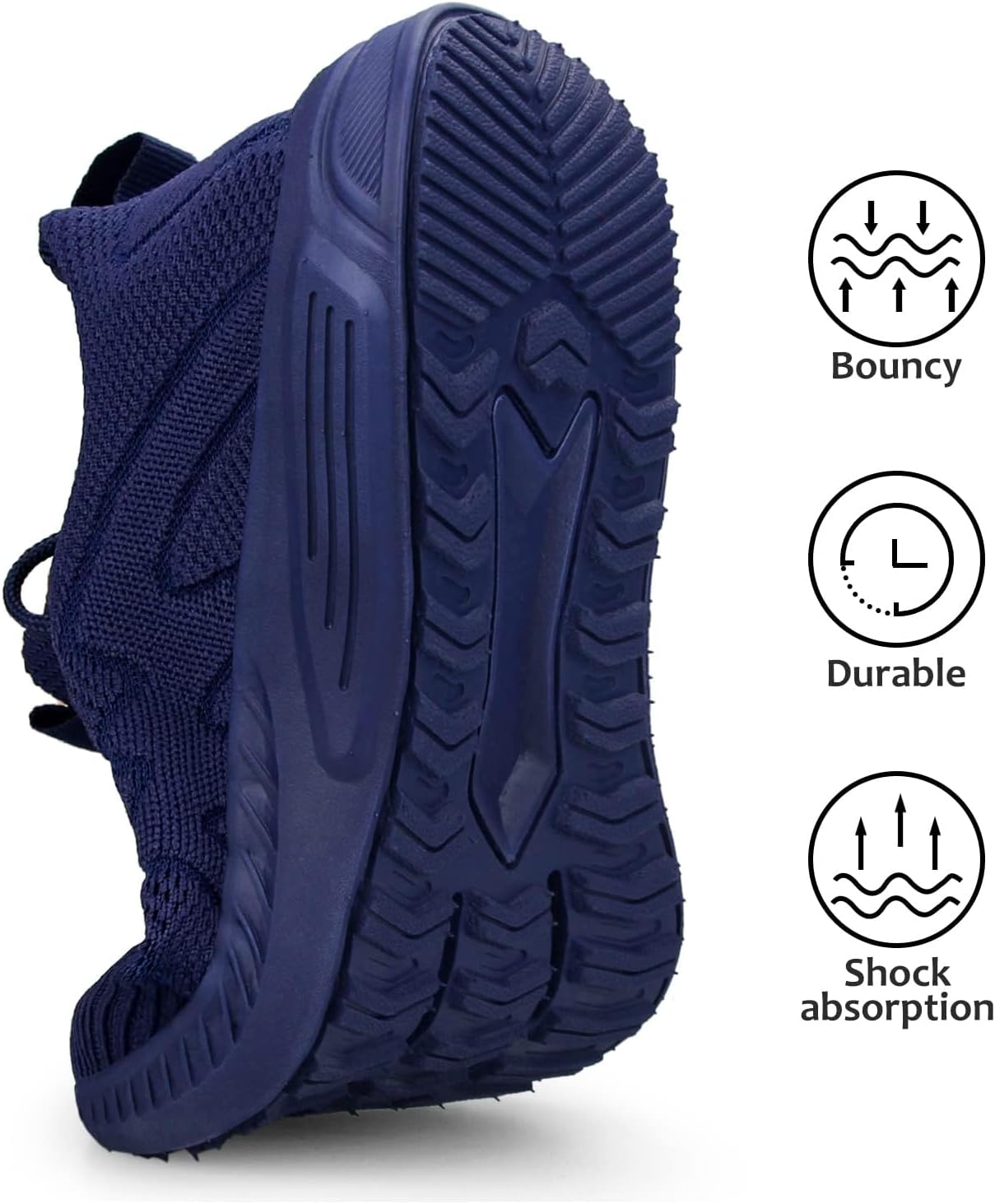 Feethit Womens Running Shoes Tennis Walking Shoes Slip on Sneakers Lightweight Gym Shoes for Workout Work Travel Athletic - Image 4