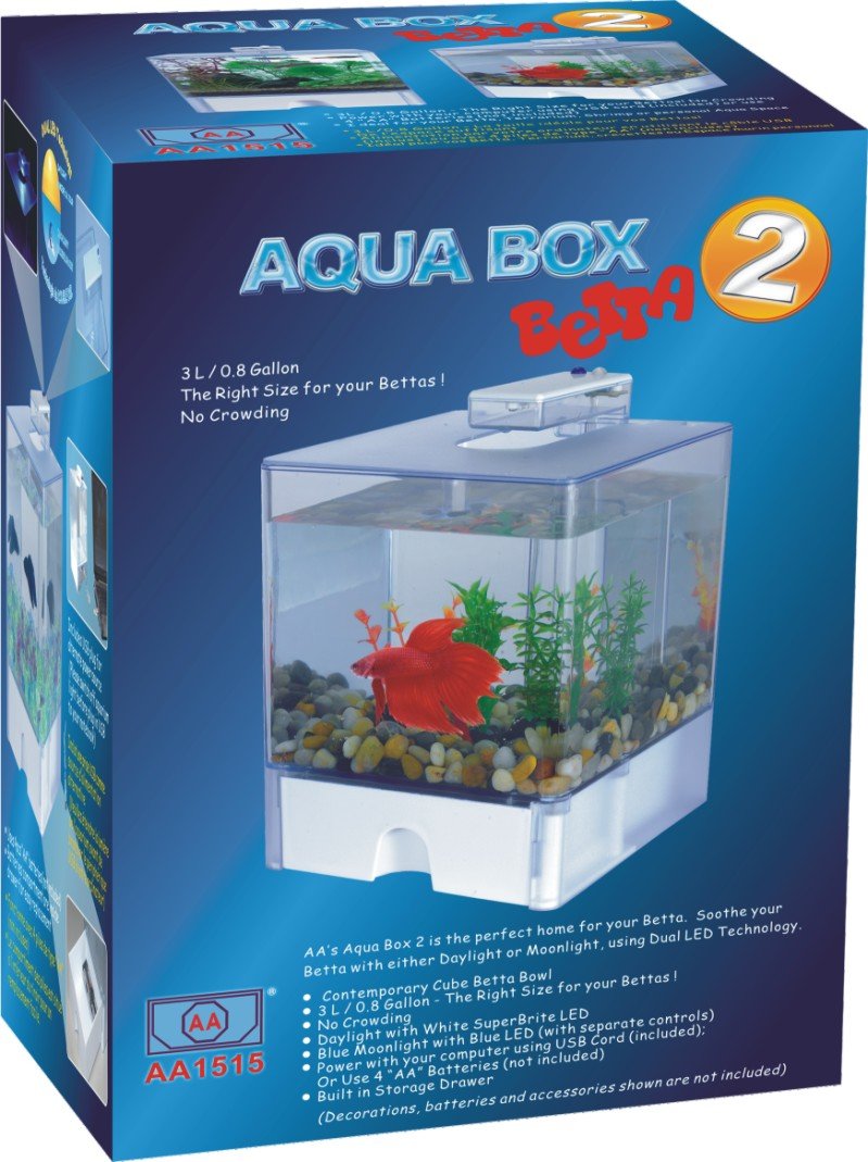 Aa Aqua Box Betta 2 Aquarium | Desertcart Mauritius
