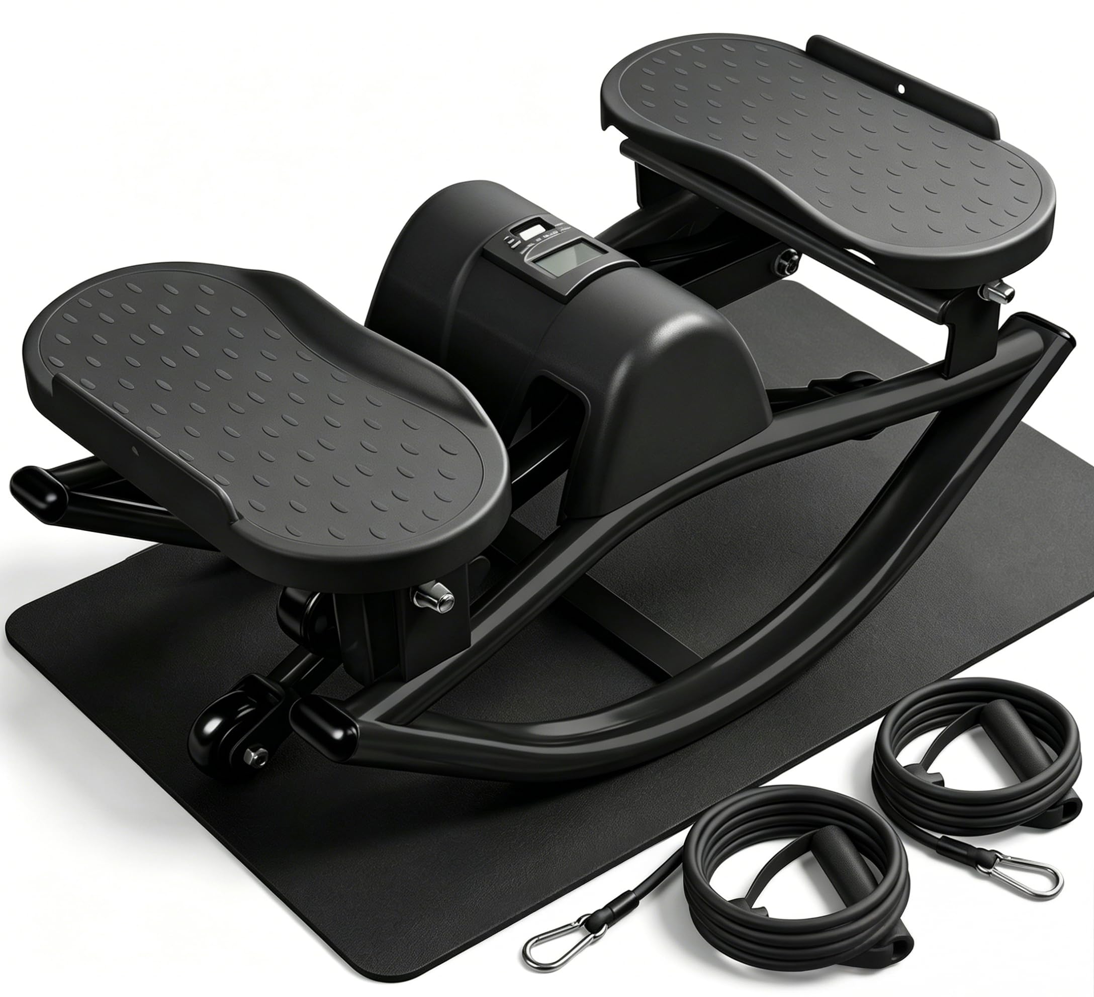 Rock Stepper Side to Side, Rocking Stepper with Lateral Motion, Compact Side Stepper for Home &amp; Apartment, Low Impact Workout Machine