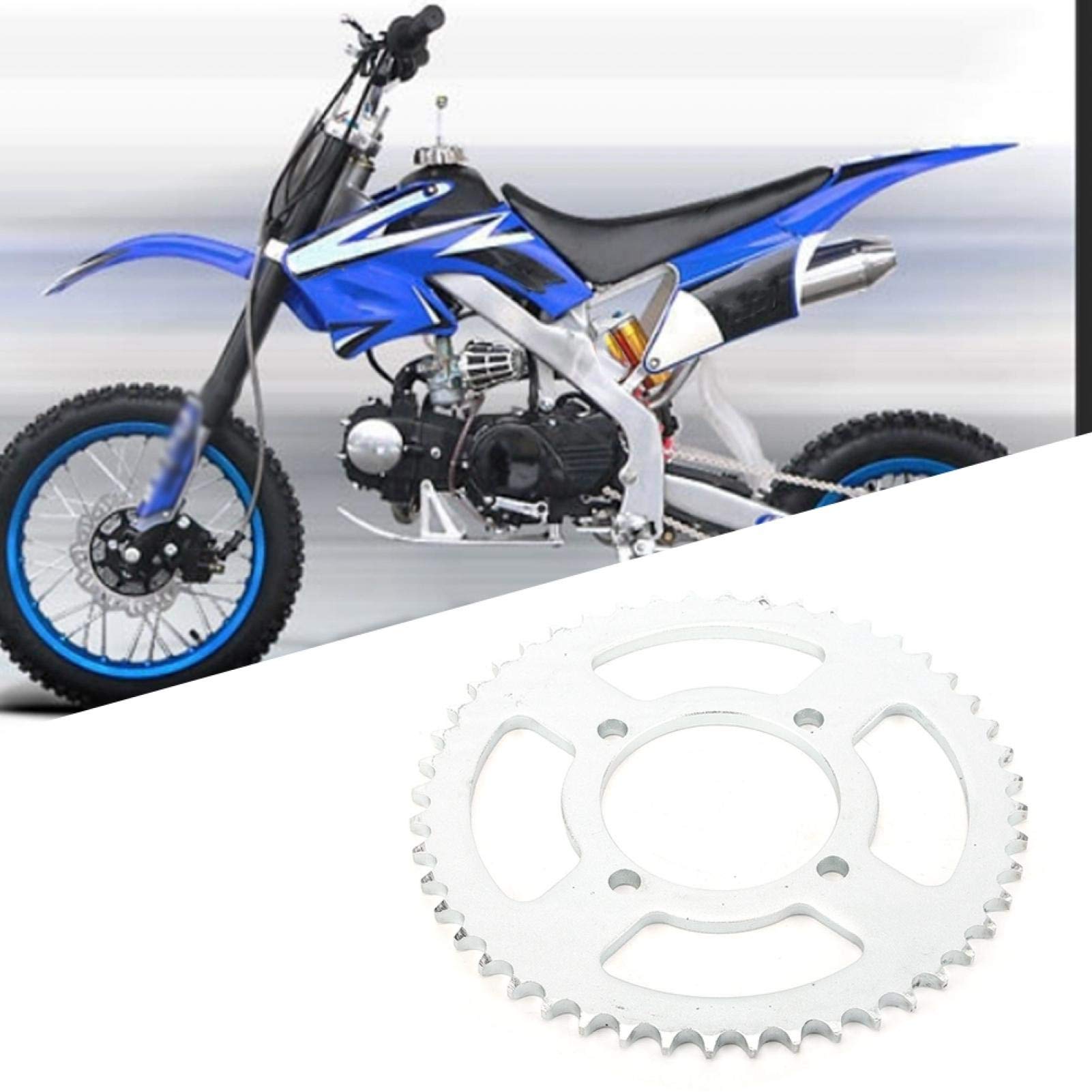 Yctze 48 denti 76mm 428 catena in alluminio corona dentata adatta per 250cc pit trail dirt bike motorcros catena a rulli pignoni kit pignoni