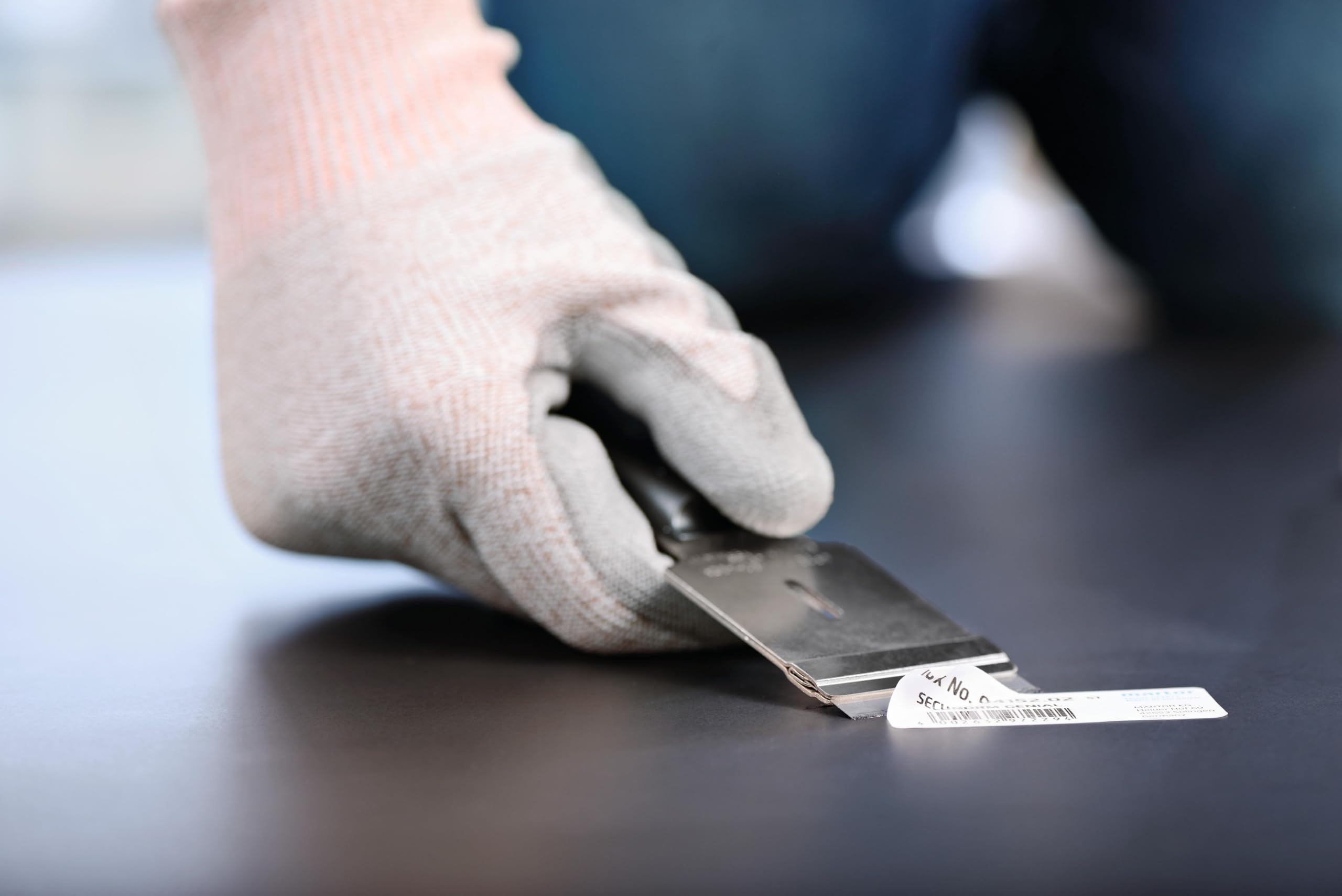 MARTOR Raschietto, SCRAPEX ARGENTAX, Raschietto per etichette, Stretto, Per mancini e destrorsi, Raschietto per vetro, Adesivo, Plastica, Lama intercambiabile, Ergonomico