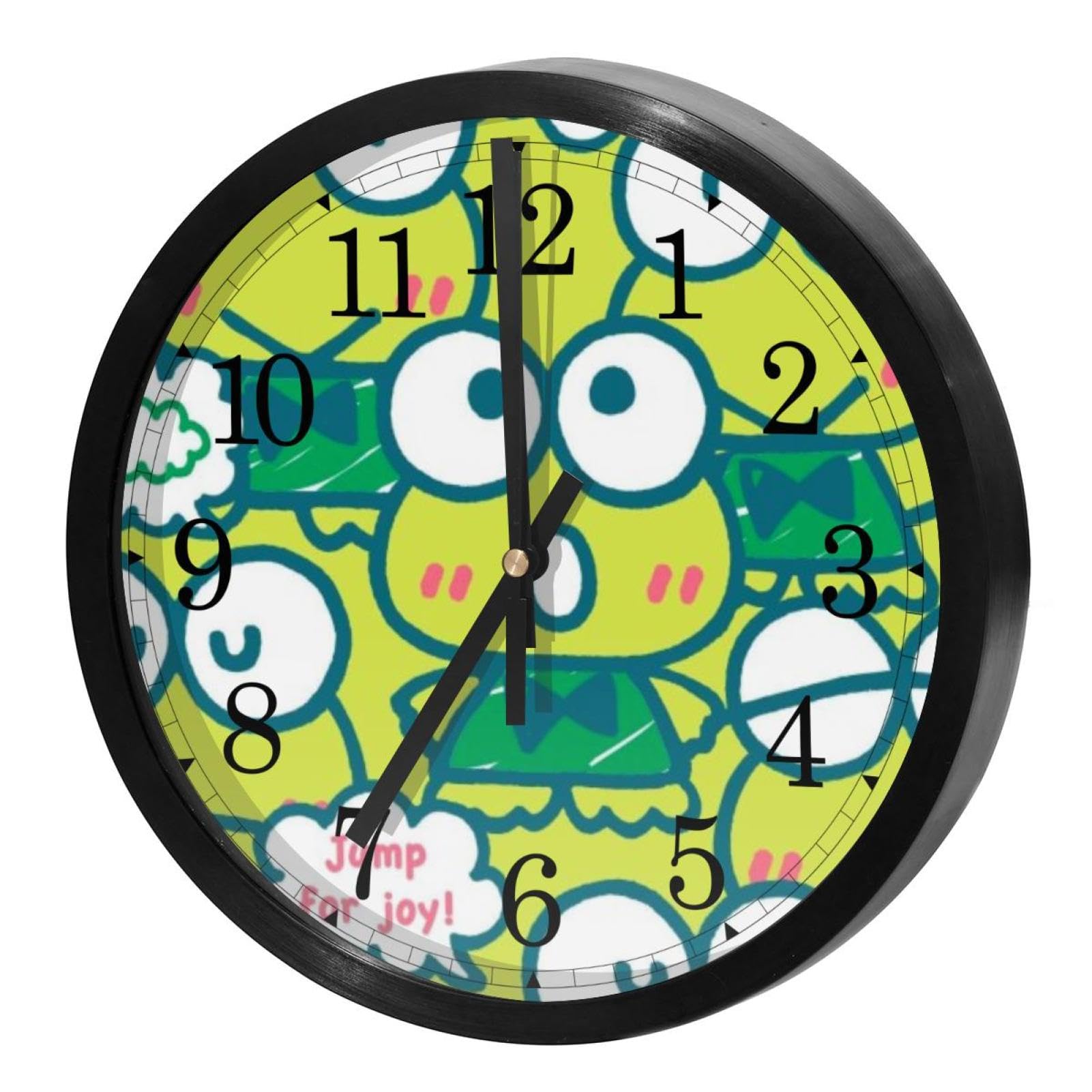 Horloge murale sans tic-tac ronde à piles pour la cuisine