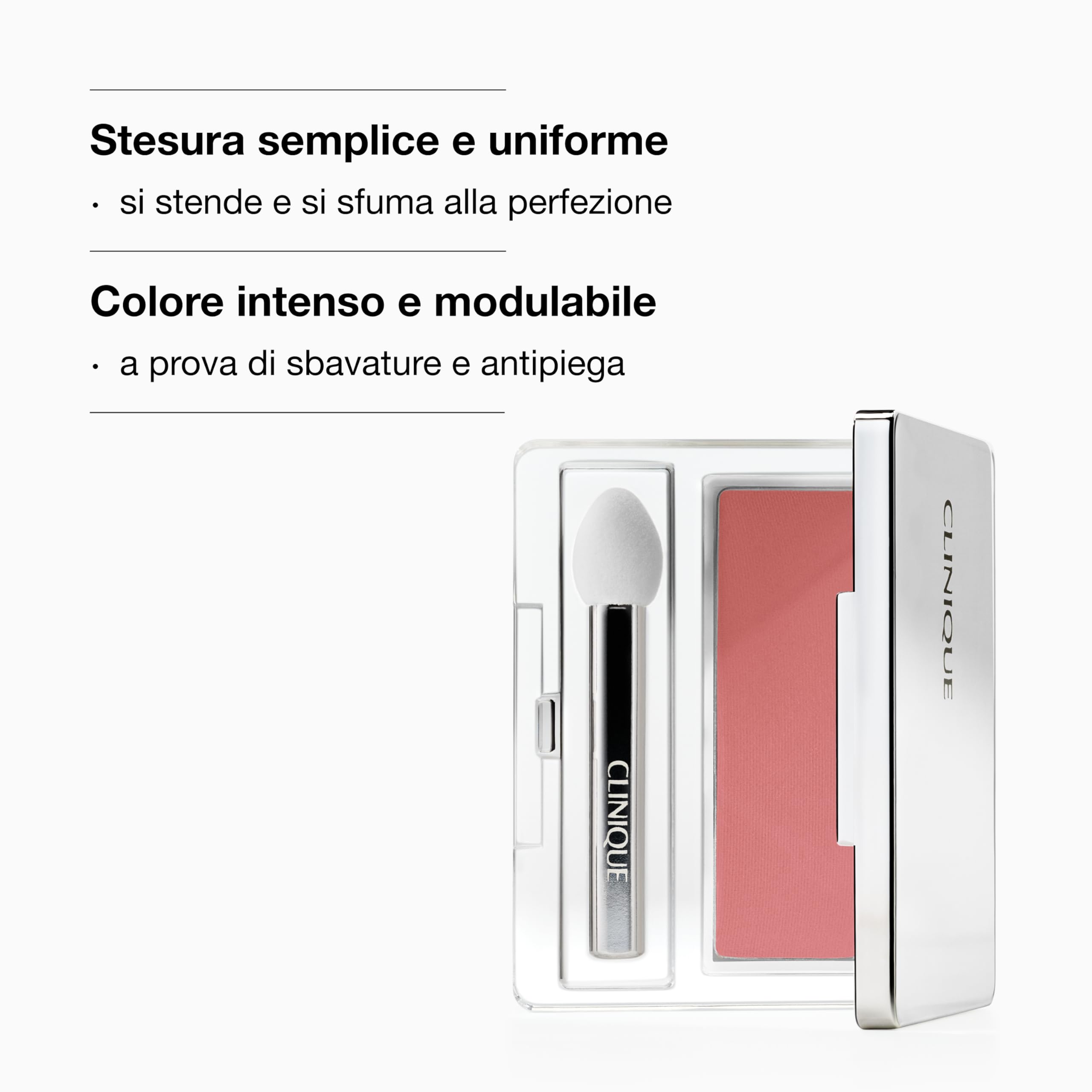 Clinique All About Shadow Single Eye Shadow Makeup ombretto in polvere | A lunga tenuta, sicuro per gli occhi sensibili