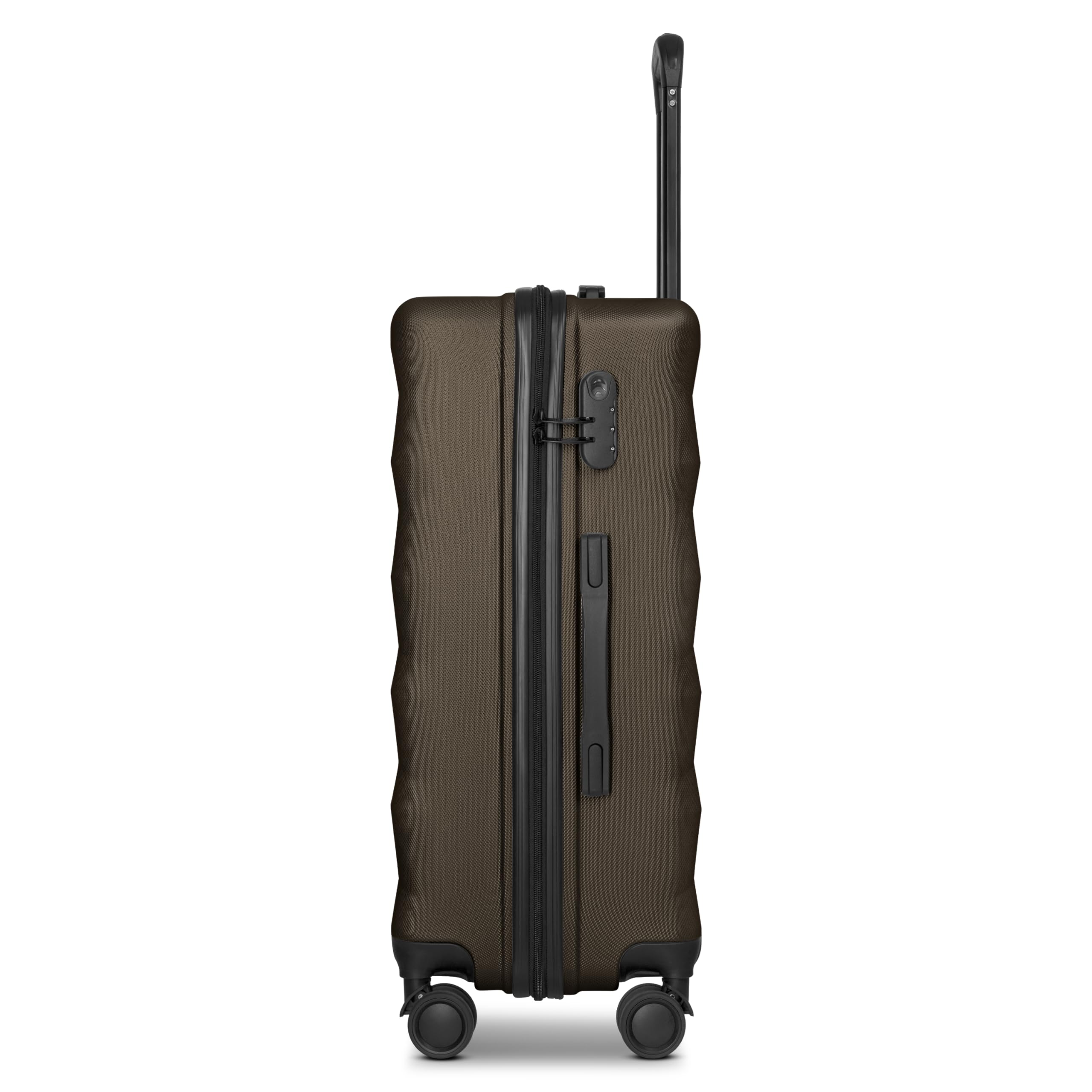 Smartbox Hartschalen Check-in Koffer für Damen & Herren | Mittelgroßer M Trolley 43 x 27 x 65 cm aus hochwertigem & robustem ABS-Material | 4-Doppelrollen & Zahlenschloss | leichte 3 kg (Edition 03)
