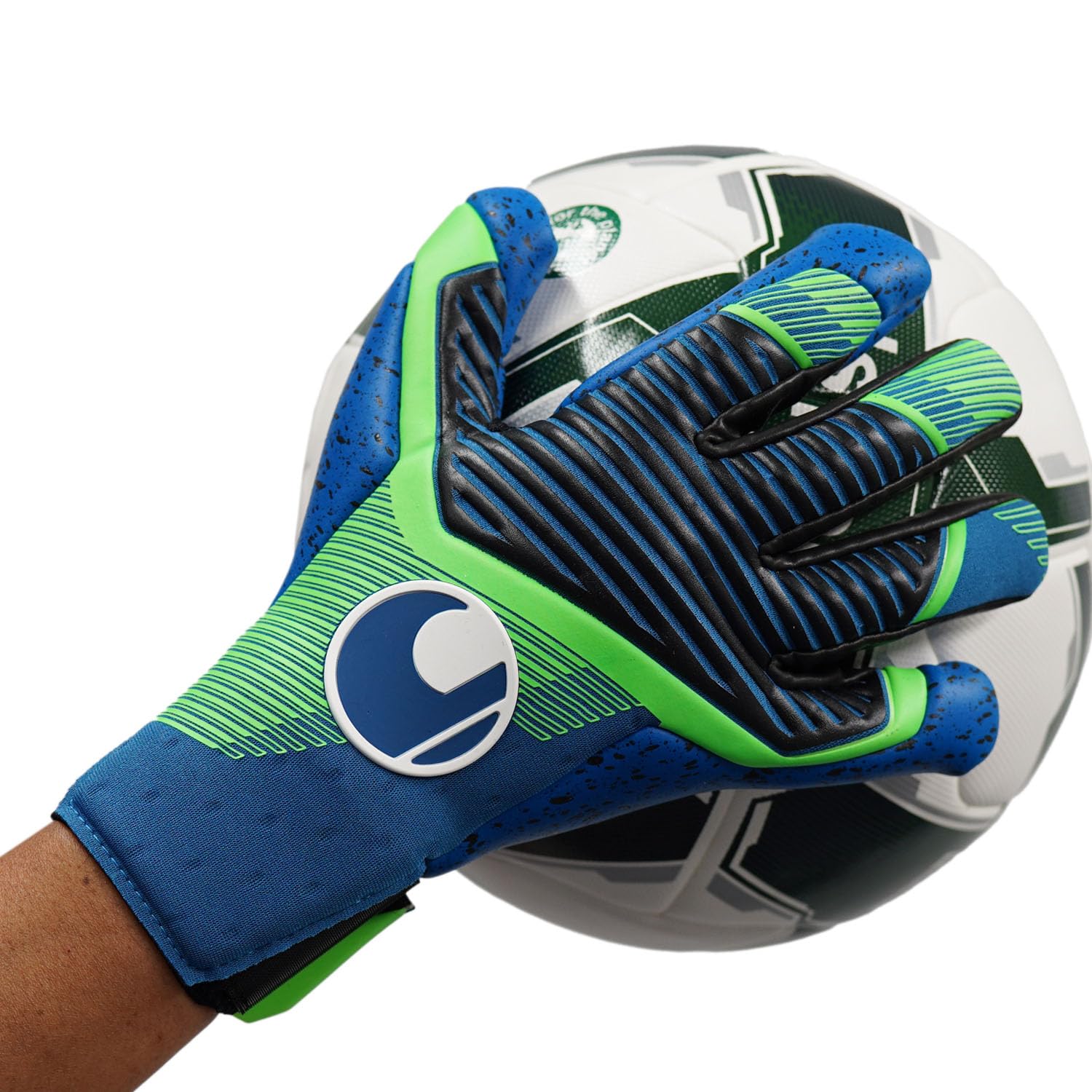 uhlsport Aquagrip HN Gants de Gardien de But de Football pour Une adhérence optimale par Temps