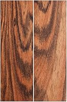 Vista 9 de IECAP LLC Paneles de madera a espejo de madera de palo negro africano para mango de cuchillo – Materiales para mango de cuchillo – Escalas