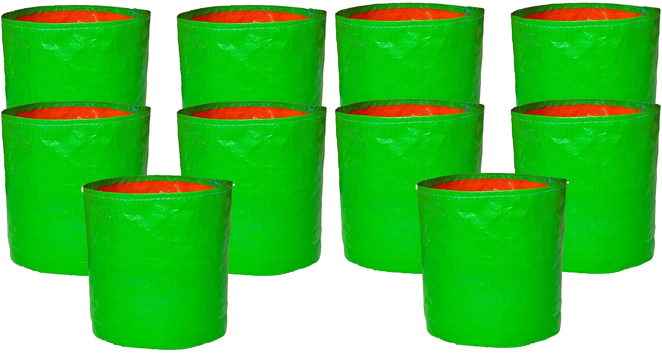 Redwud 250 GSM HDPE Strong Terrace Gardening Leafy Vegetable Green Grow Bag (8x8 Inch) Pack of 10 (B09TPGN55Z) Amazon Price History, Amazon Price Tracker