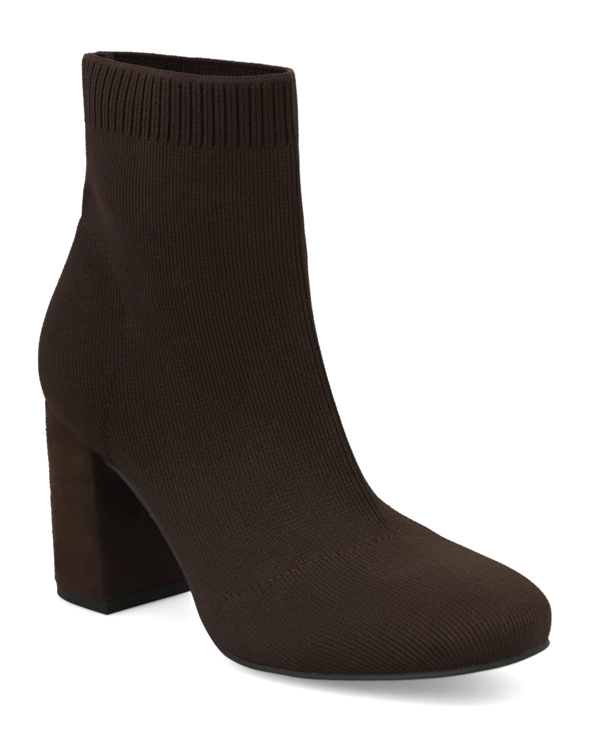 MIA Womens Erika Stretch Knit Sock Booties