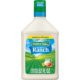 Hidden Valley Original Ranch Salad Dressing and Topping, 52 Ounce Bottle Package May Vary