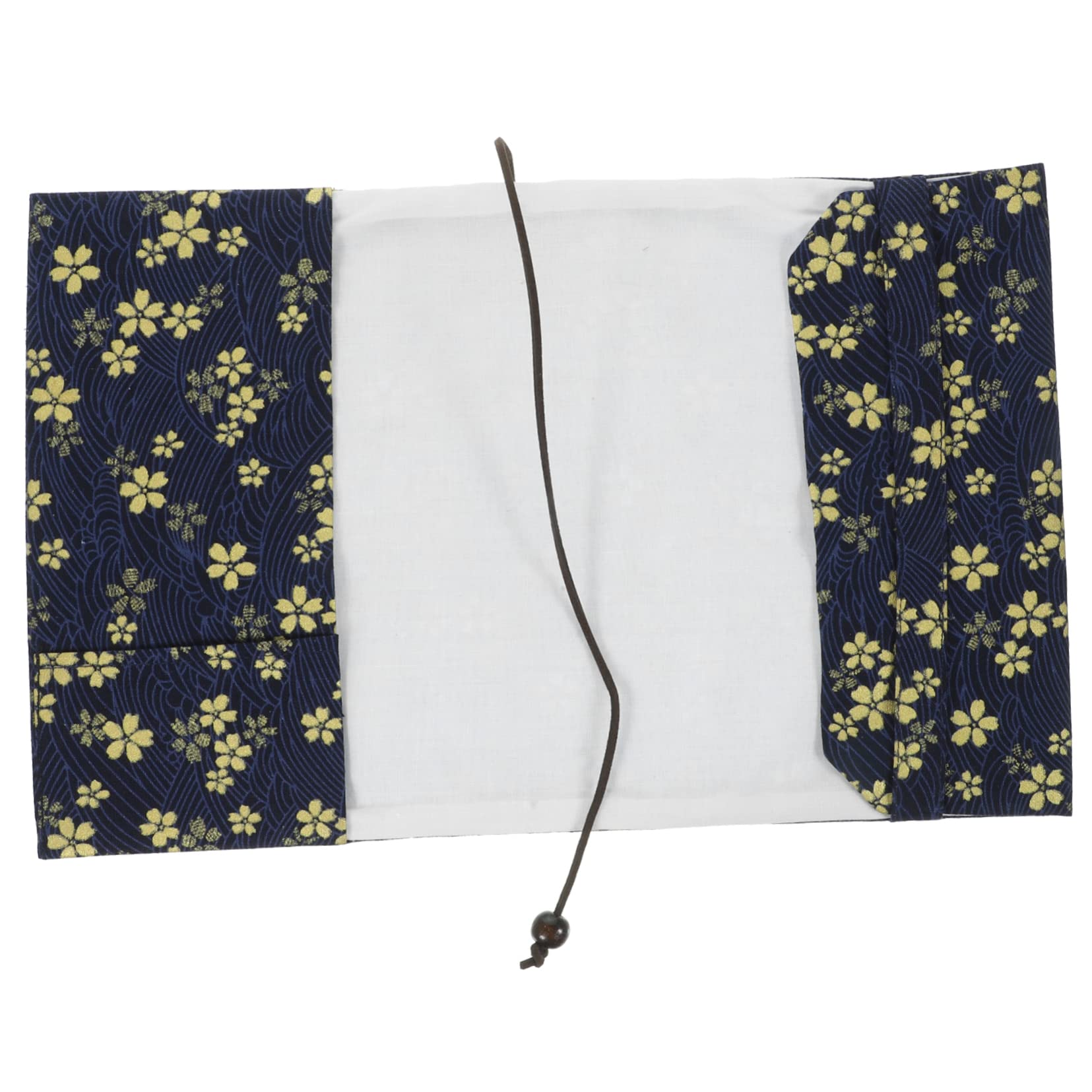 SHINEOFI 5pièces Couverture De Tissu Réutilisable Décorative Et Résistante Aux Rayures Pour Carnet Et Journaux Avec Motifs De Cerisiers Fleurs