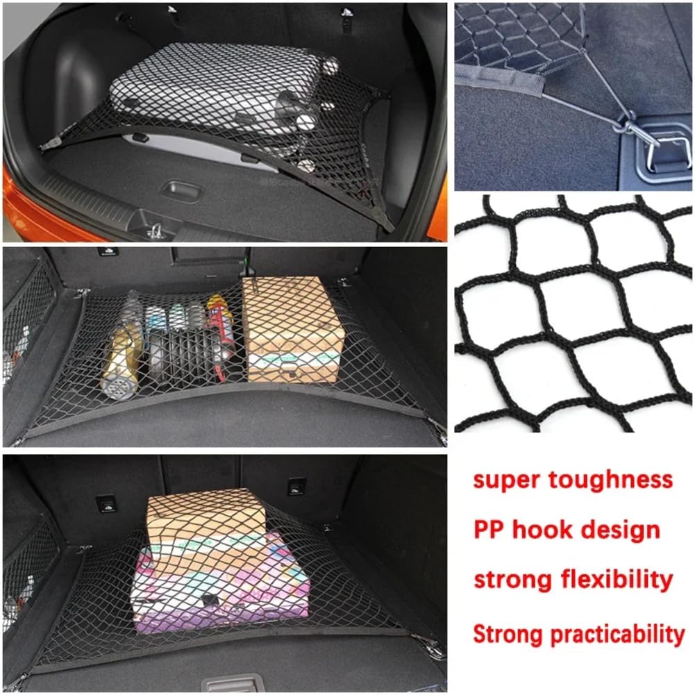 Organizer Per Bagagliaio Auto Con 2 Tasche Elastiche - Imperdibile Per Oggetti 70cm - Foto 12