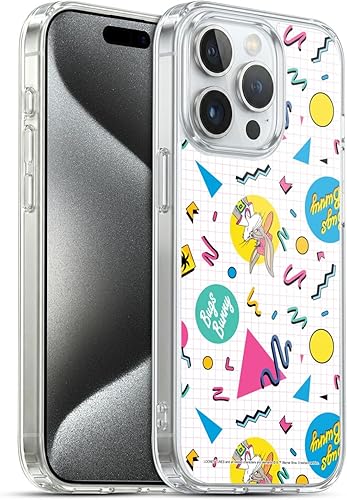 Miniatura 198 de Head Case Designs Funda de gel suave con licencia oficial de Looney Tunes Retro Bugs Bunny compatible con Apple iPhone 11 Pro Max Retro,Blanco y