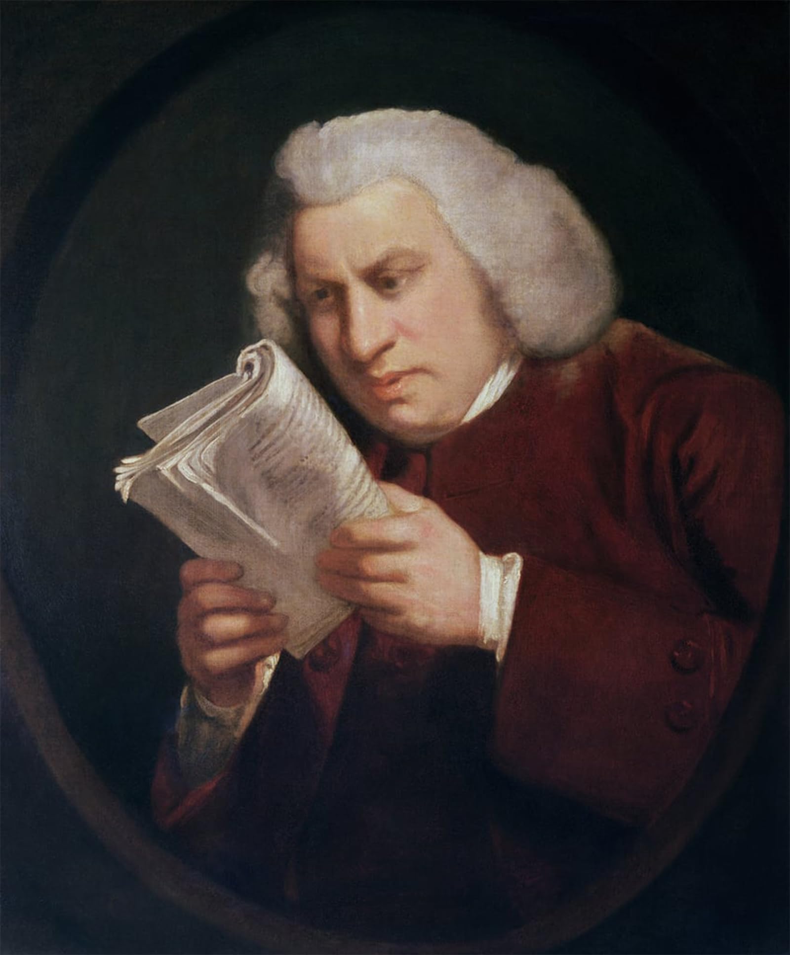 POSTERIIk Famous Print Pop Art Wall Art Graffiti Dr Samuel Johnson by Joshua Reynolds Art Prints for Home Decor 60x90cm
