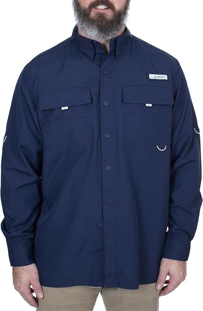 Chemise boutonnée à manches longues XLT pour pêche à la
