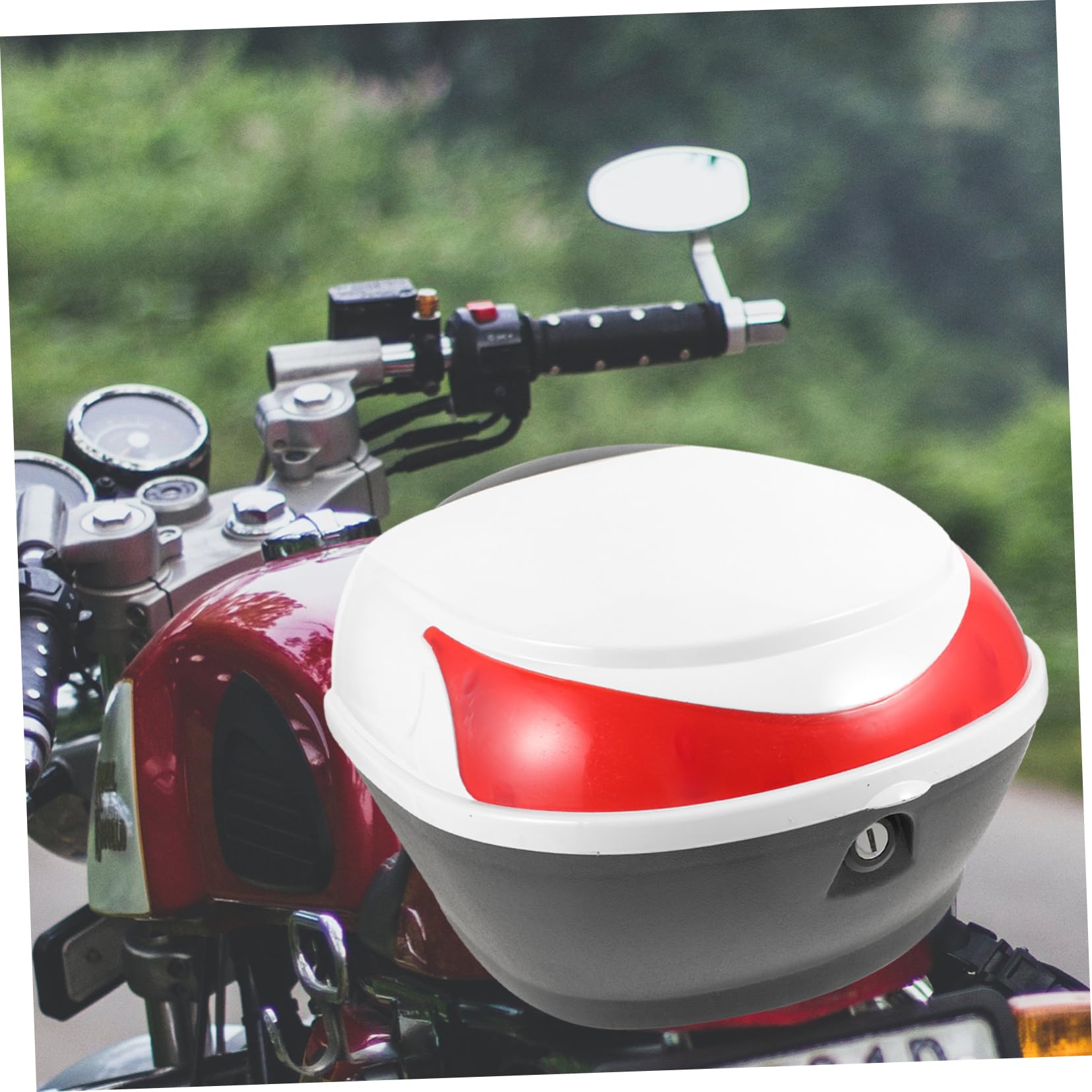 GLEAVI 1zestaw Uniwersalnych Pojemników Narzędzia Do Motocykli Wodoszczelny Duża Pojemność Praktyczny Schowek Telefon Akcesoria Idealny Do Jazdy Motorze