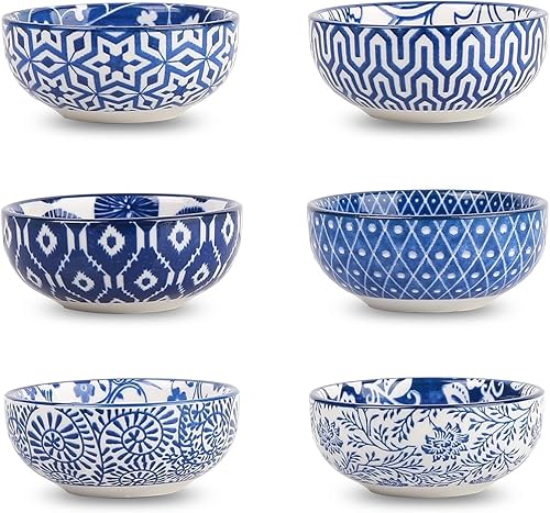 Miniatura 9 de Selamica Juego de cuencos cuadrados de cerámica de 2.6 onzas, plato de salsa de soja, cuencos pequeños de 3 pulgadas para condimentos de salsa