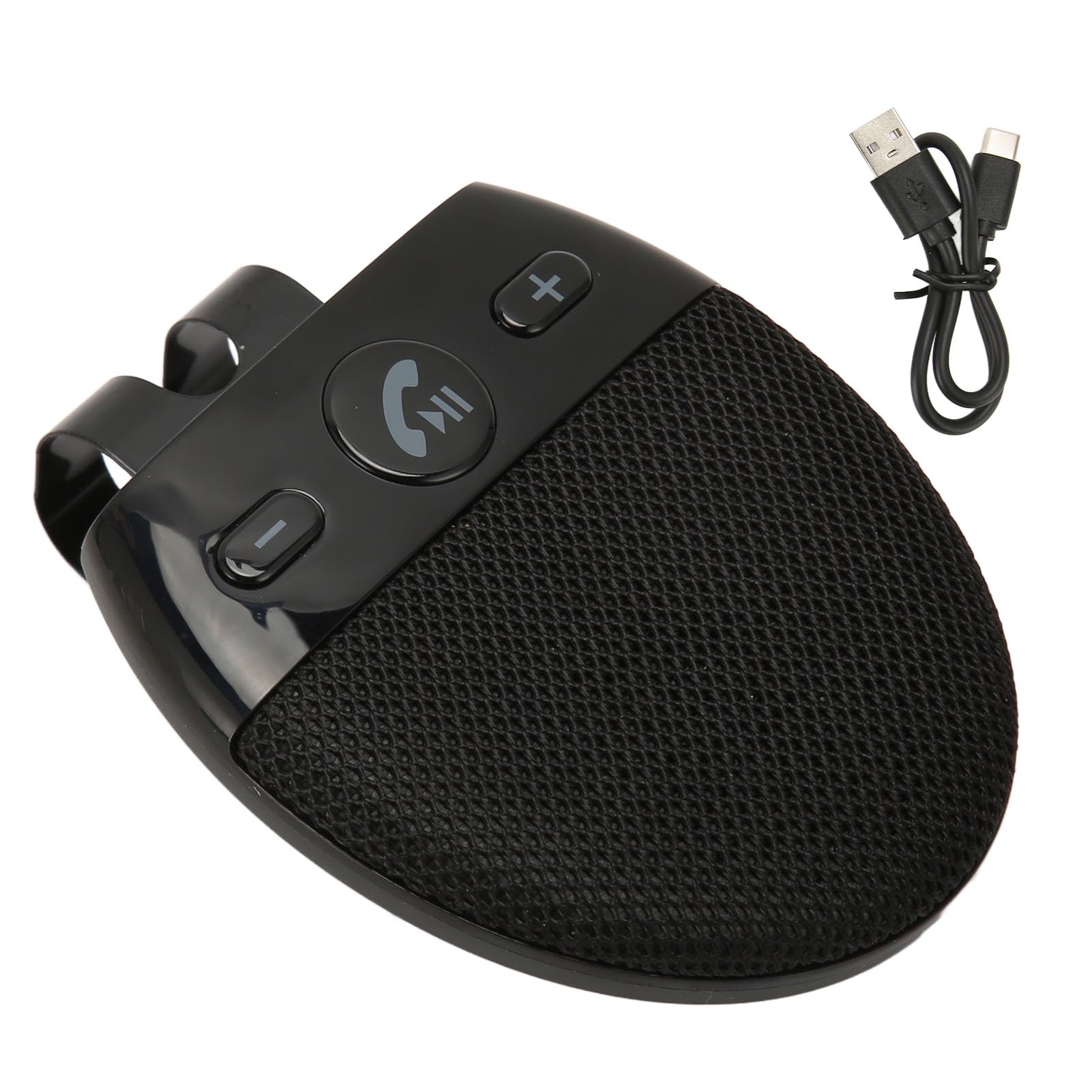 Kit Mains Librespour Voiture, Appel HD, Navigation Vocale, Lecteur MP3 pour Téléphone Portable de Voiture, Utilisation Multifonctionnelle