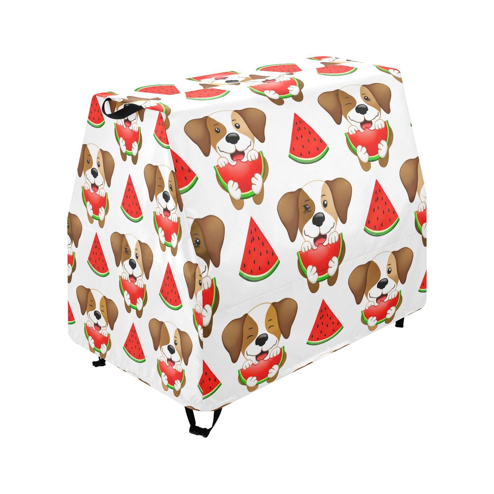 Qilmy Cute Puppies Kids Water Table Cover, Duty Waterproof Patio Table Covers for Outdoor Toddler Splash Tables, UV Resistant & Dustproof Play Table Protector, Cover Only