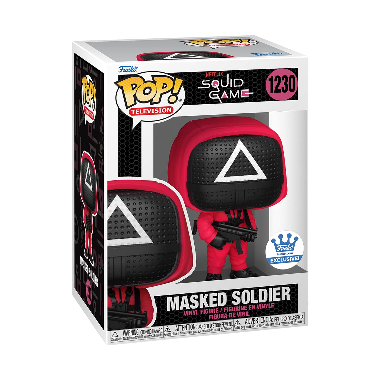 Amazon.com: Funko Pop! Television Netflix Squid Game Masked