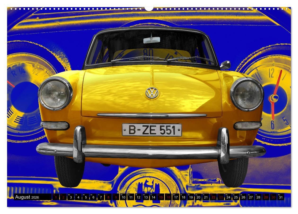 2026 Oldtimer by aRi F. (hochwertiger Premium Wandkalender 2026 DIN A2 quer), Kunstdruck in Hochglanz: Oldtimer-Kalender mit 14 Seiten (CALVENDO Mobilitaet)