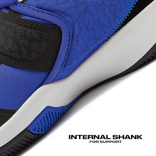 Miniatura 3 de AND1 Zapatos de baloncesto para niños y niñas, tenis de baloncesto geniales para niños, talla 11 a niño grande 7, tenis de caña media o alta para