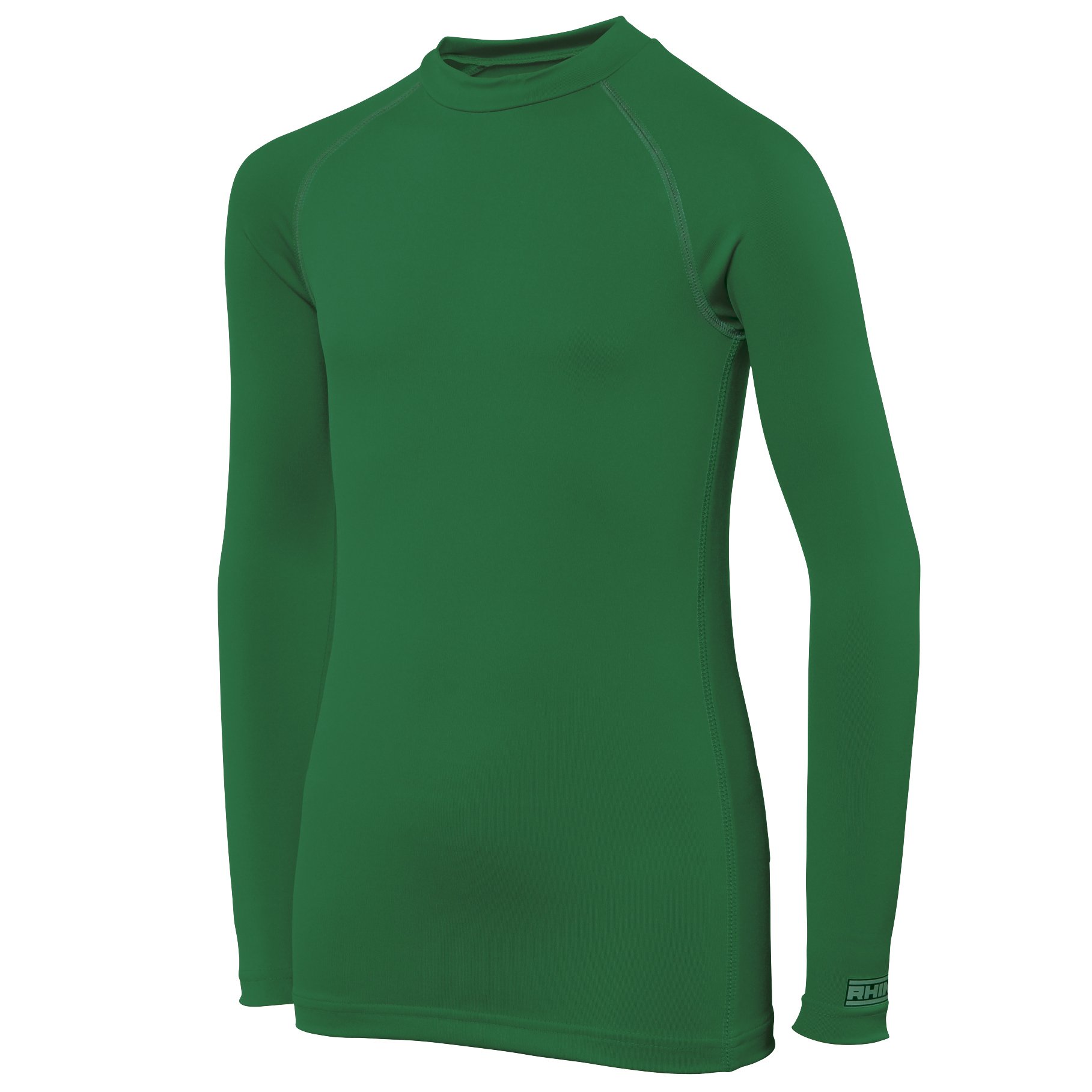 Rhino - Maglia Basica Invernale - Bambino (XS (7-8 Anni)) (Verde Bottiglia)