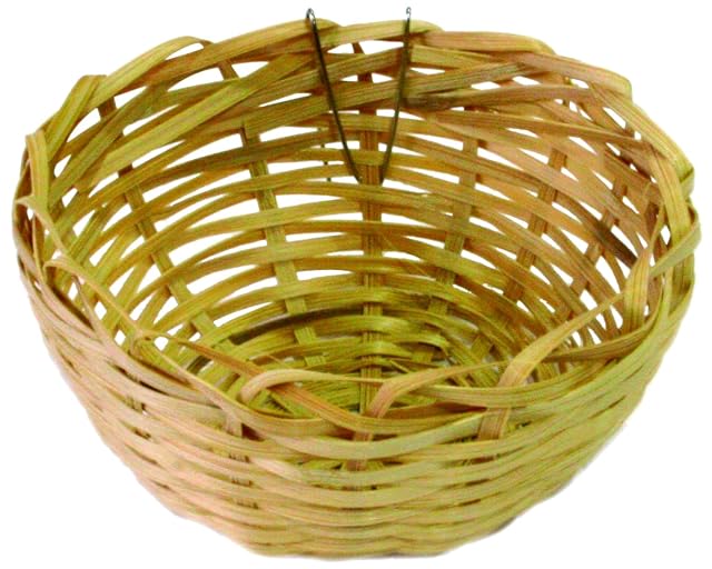 Croci Canaries Nest Bambú con Ganchos, 10 cm
