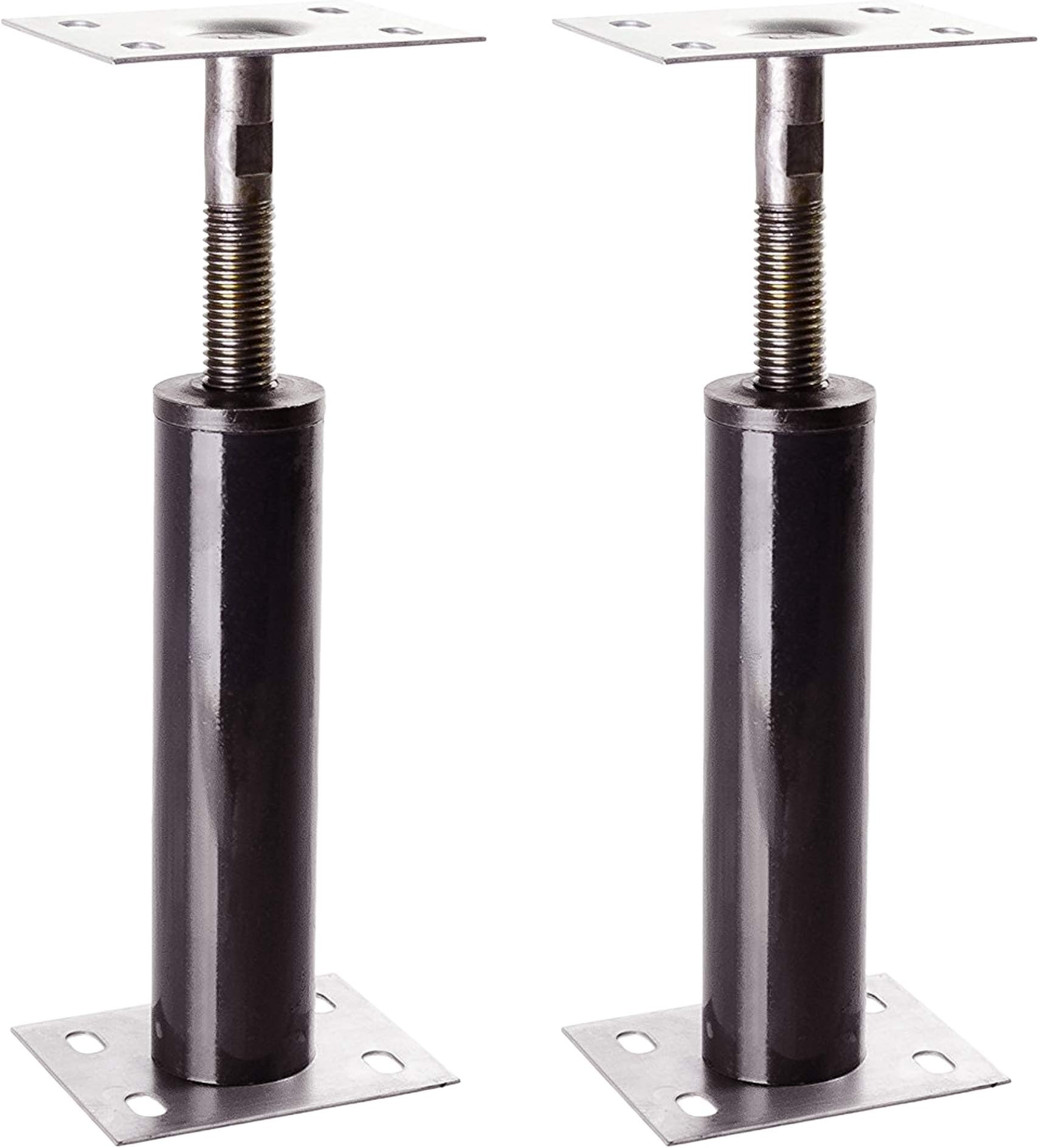 Adjustable Floor Jack (Model C-4), Telescoping Jack For Temporary Support, Size Range 1'-1' 3" (2 Pack)