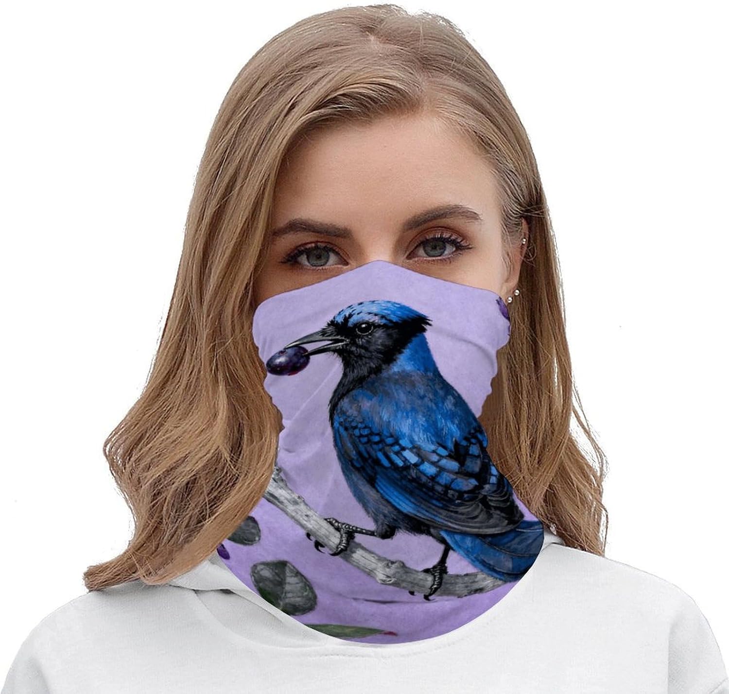 Blue Jay UV Protection Bandana Neck Gaiter Face Mask image 5