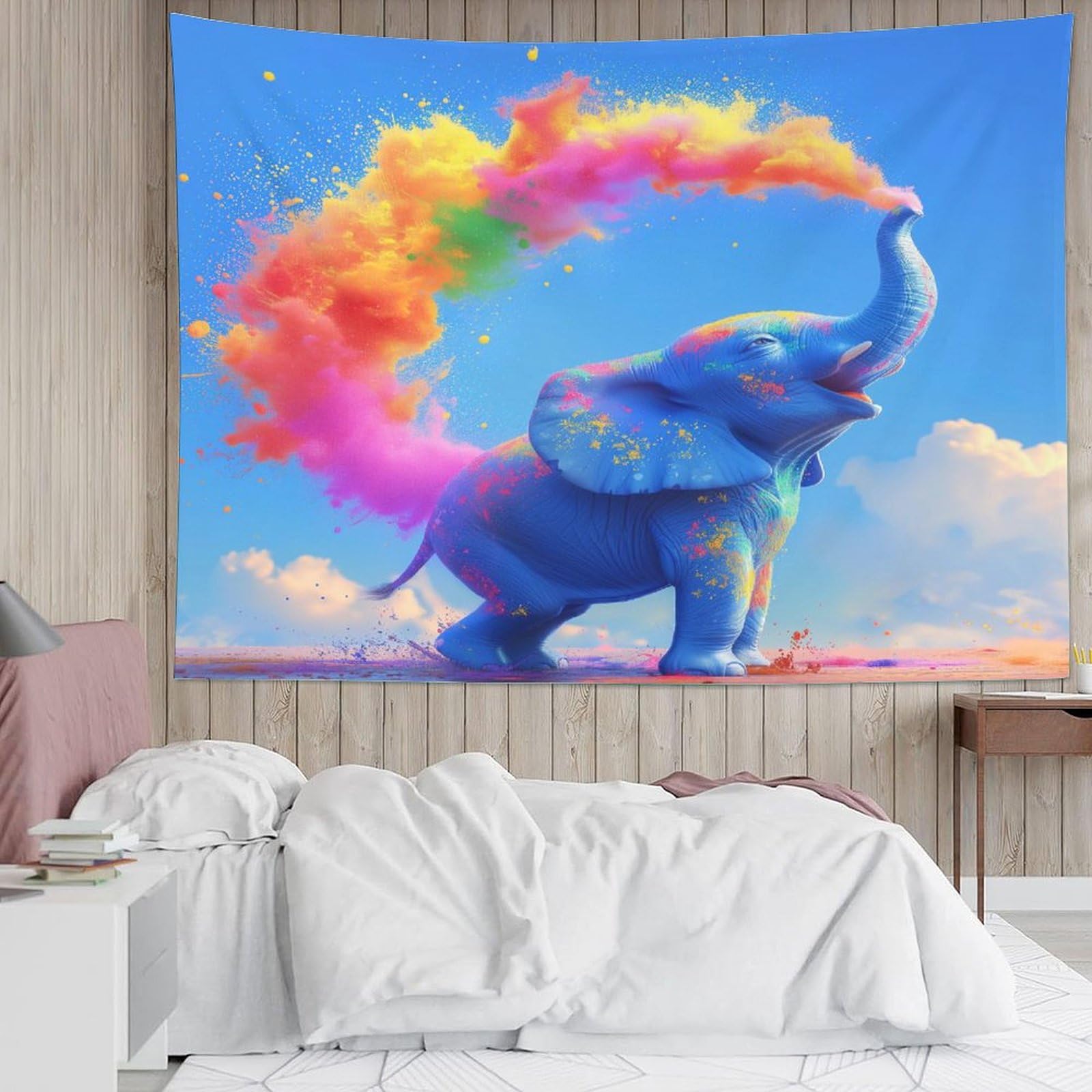 Belle Afrique Tapisserie,Animaux Tapisserie À Suspendre Au Mur