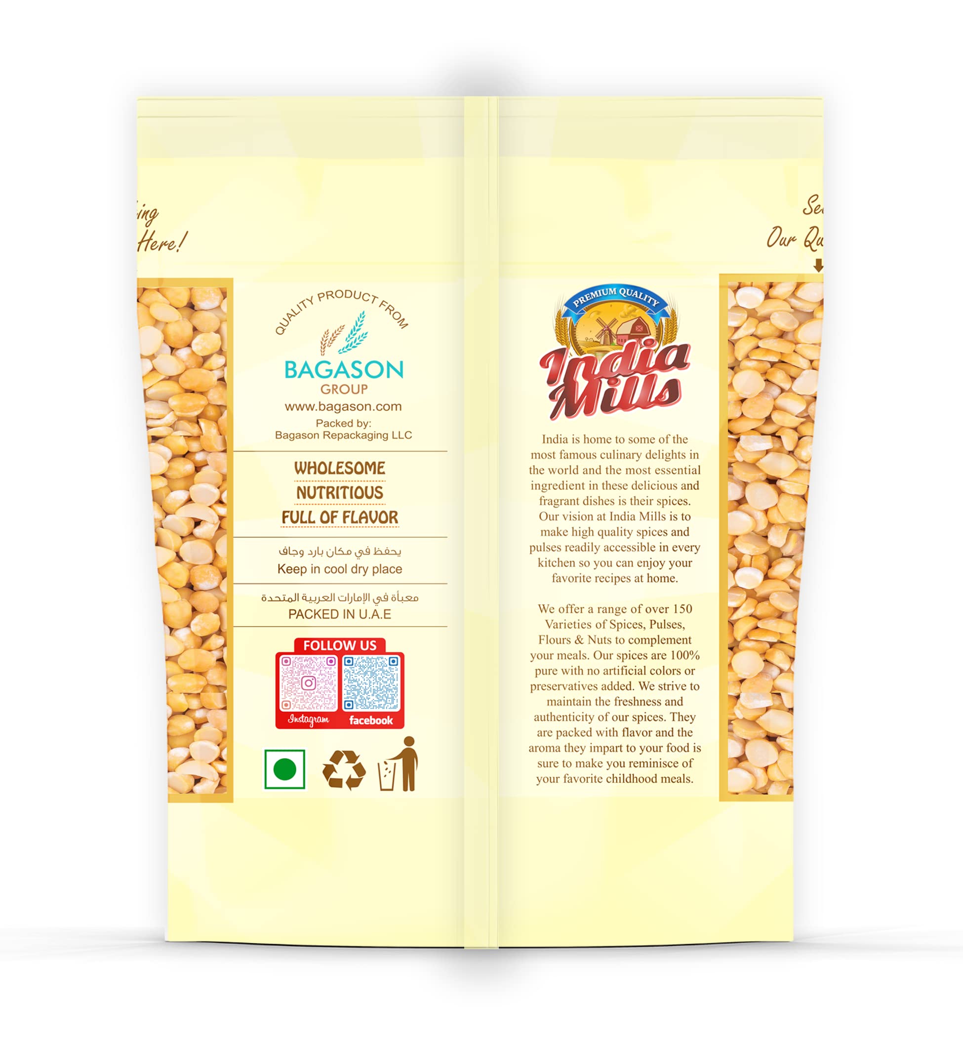 INDIA MILLS Chana Dal, 1 Kg