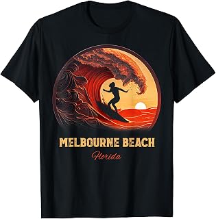 Melbourne Beach Florida T-Shirt for Men Women Kids