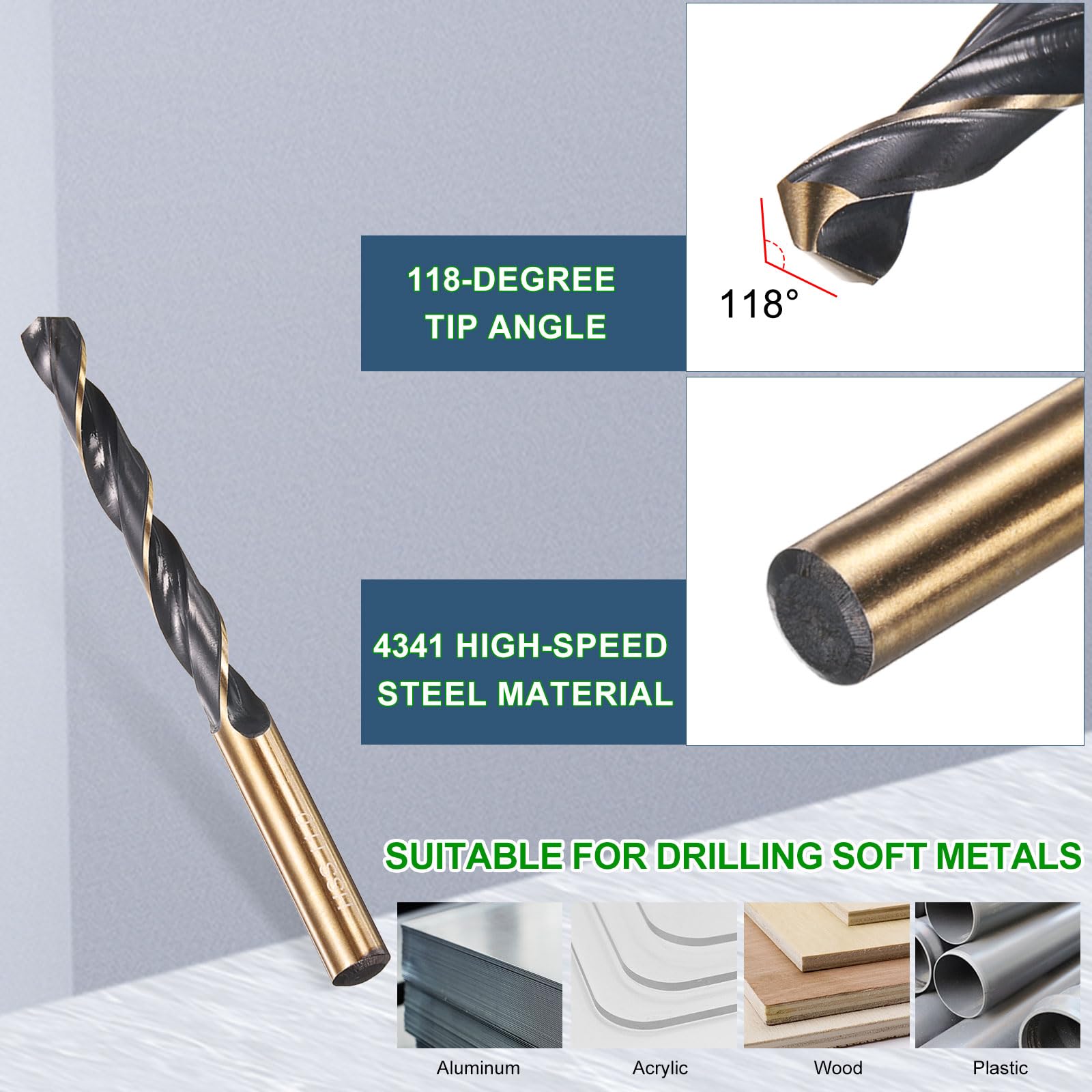 METALLIXITY Drill Bit (11mm) 5Pcs - Image 4